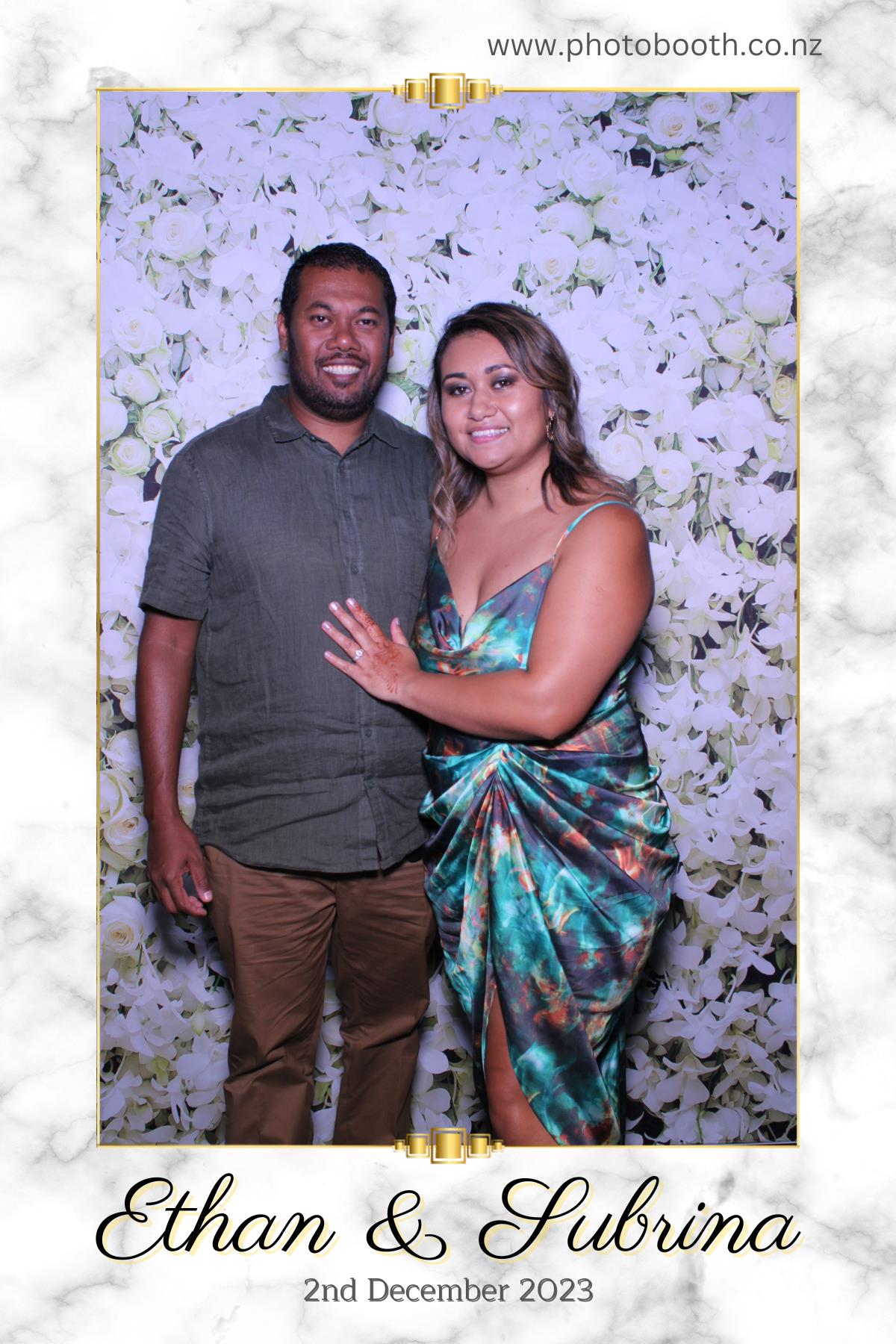 Ethan and Subrina's Wedding | View more photos from the event at gallery.photobooth.co.nz/u/SelfieCentral/Ethan-and-Subrinas-Wedding