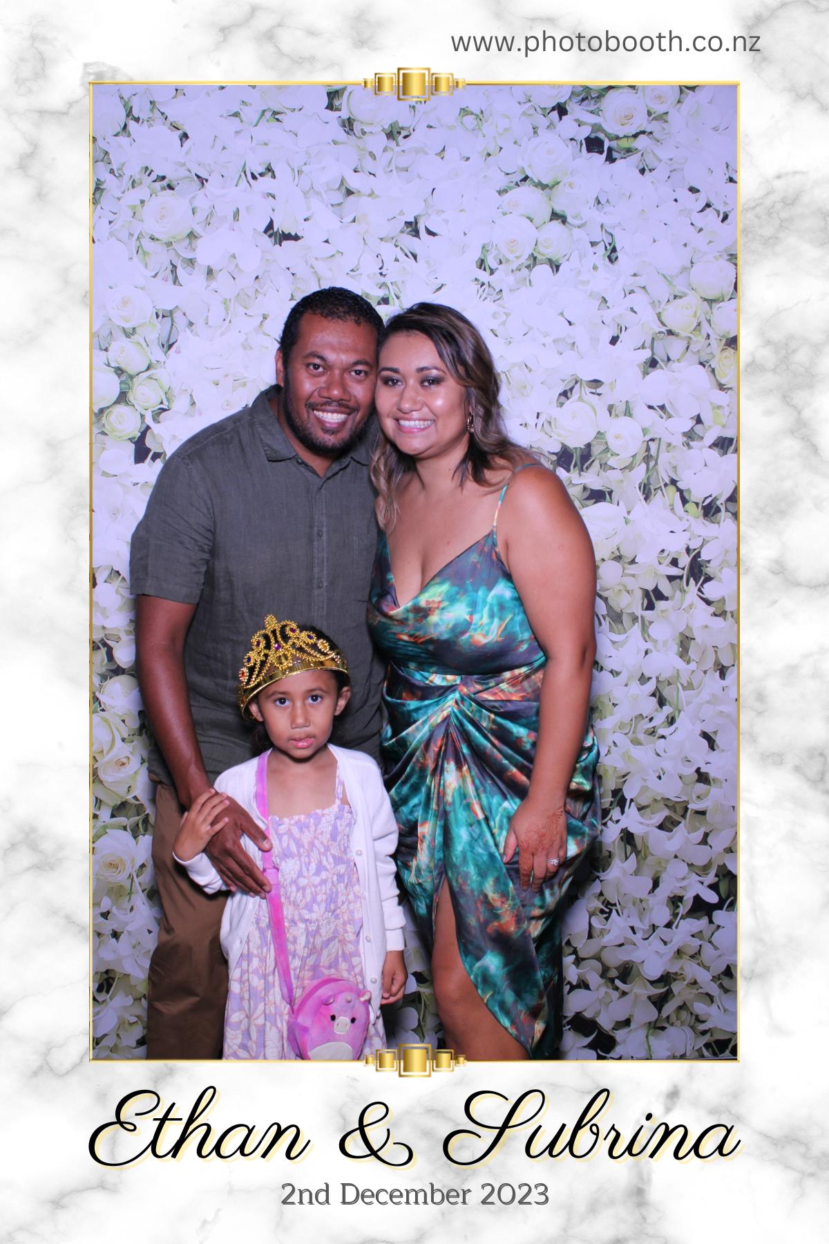 Ethan and Subrina's Wedding | View more photos from the event at gallery.photobooth.co.nz/u/SelfieCentral/Ethan-and-Subrinas-Wedding