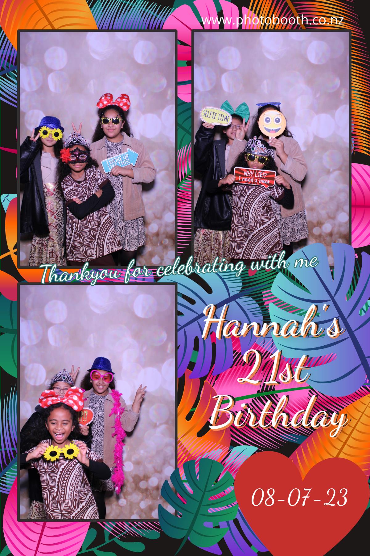 Hannah's 21st Birthday | View more photos from the event at gallery.photobooth.co.nz/u/SelfieCentral/Hannahs-21st-Birthday