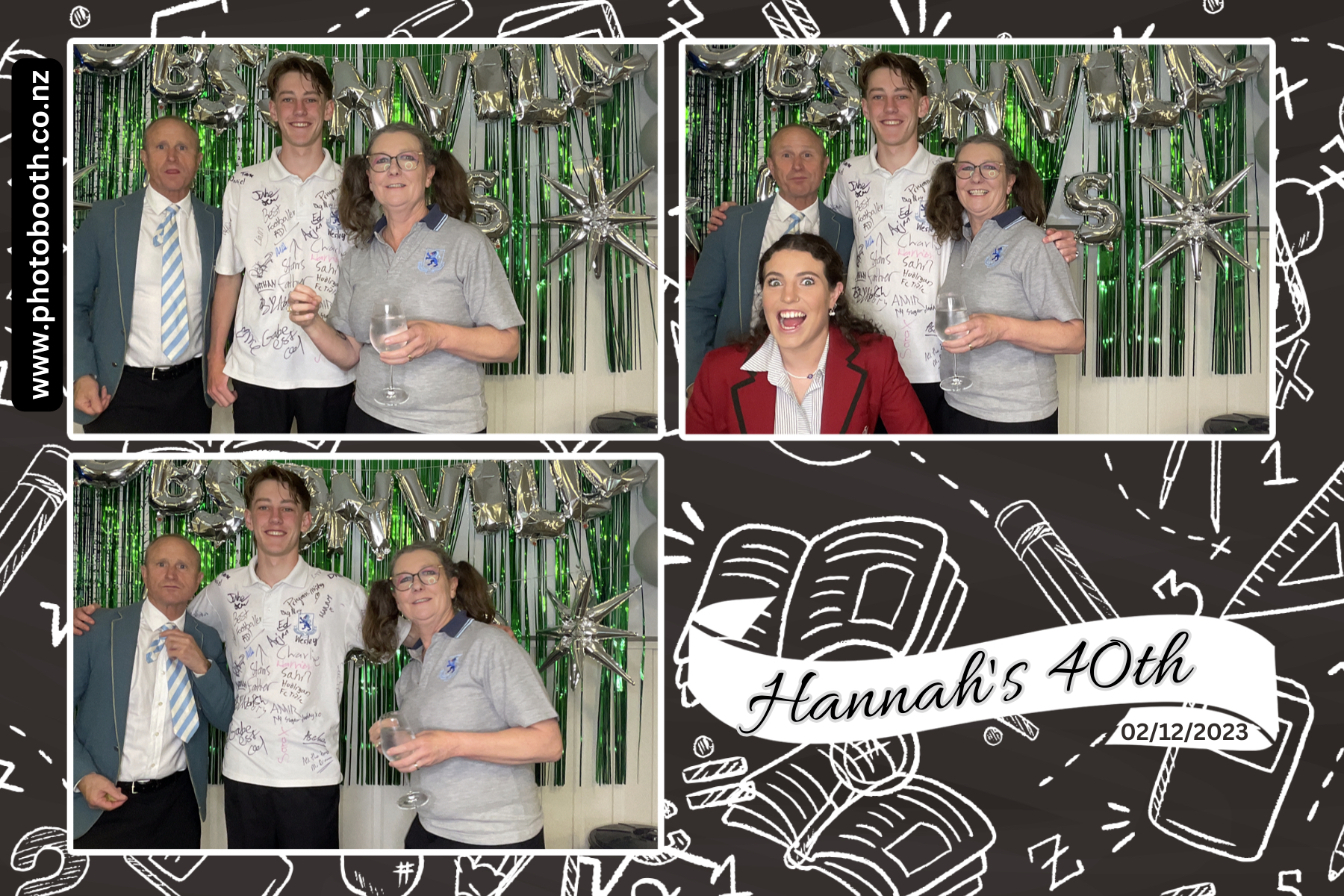 Hannah's 40th | View more photos from the event at gallery.photobooth.co.nz/u/SelfieCentral/Hannahs-40th
