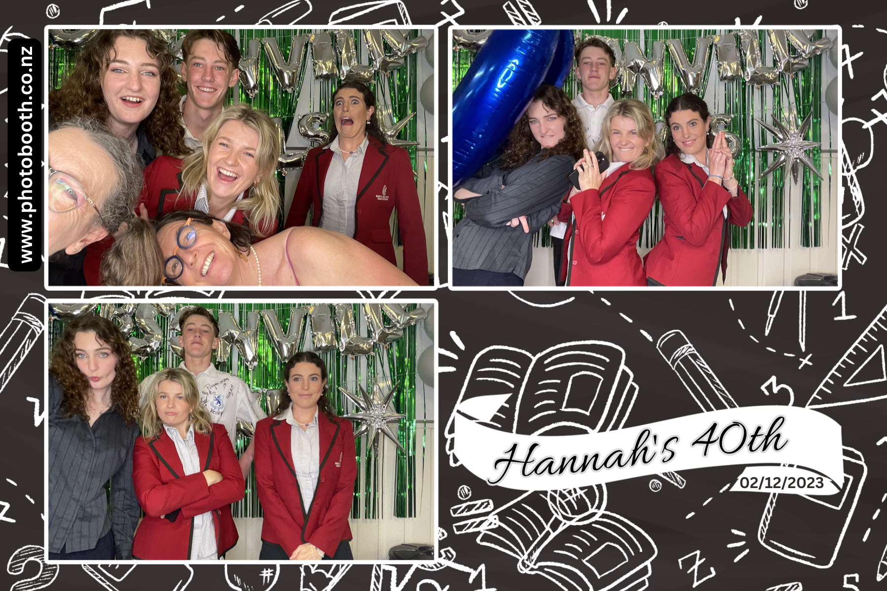 Hannah's 40th | View more photos from the event at gallery.photobooth.co.nz/u/SelfieCentral/Hannahs-40th