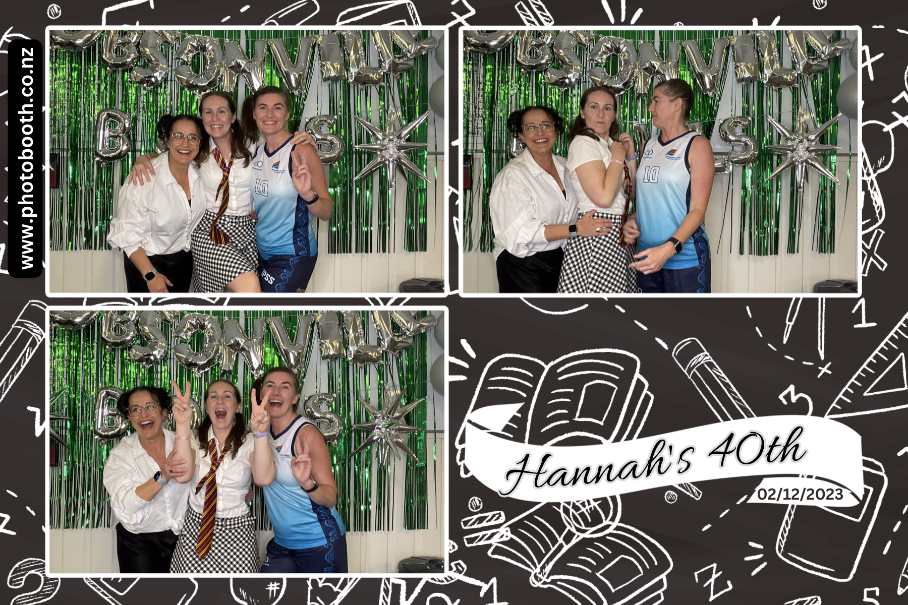 Hannah's 40th | View more photos from the event at gallery.photobooth.co.nz/u/SelfieCentral/Hannahs-40th