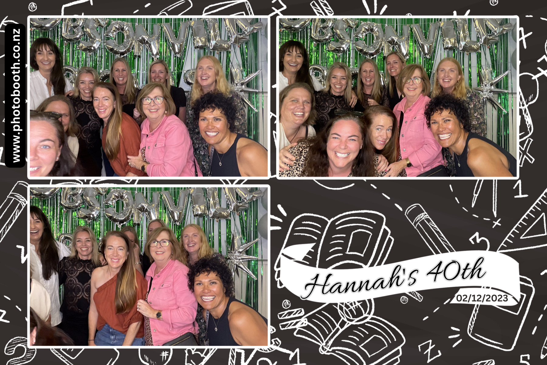 Hannah's 40th | View more photos from the event at gallery.photobooth.co.nz/u/SelfieCentral/Hannahs-40th
