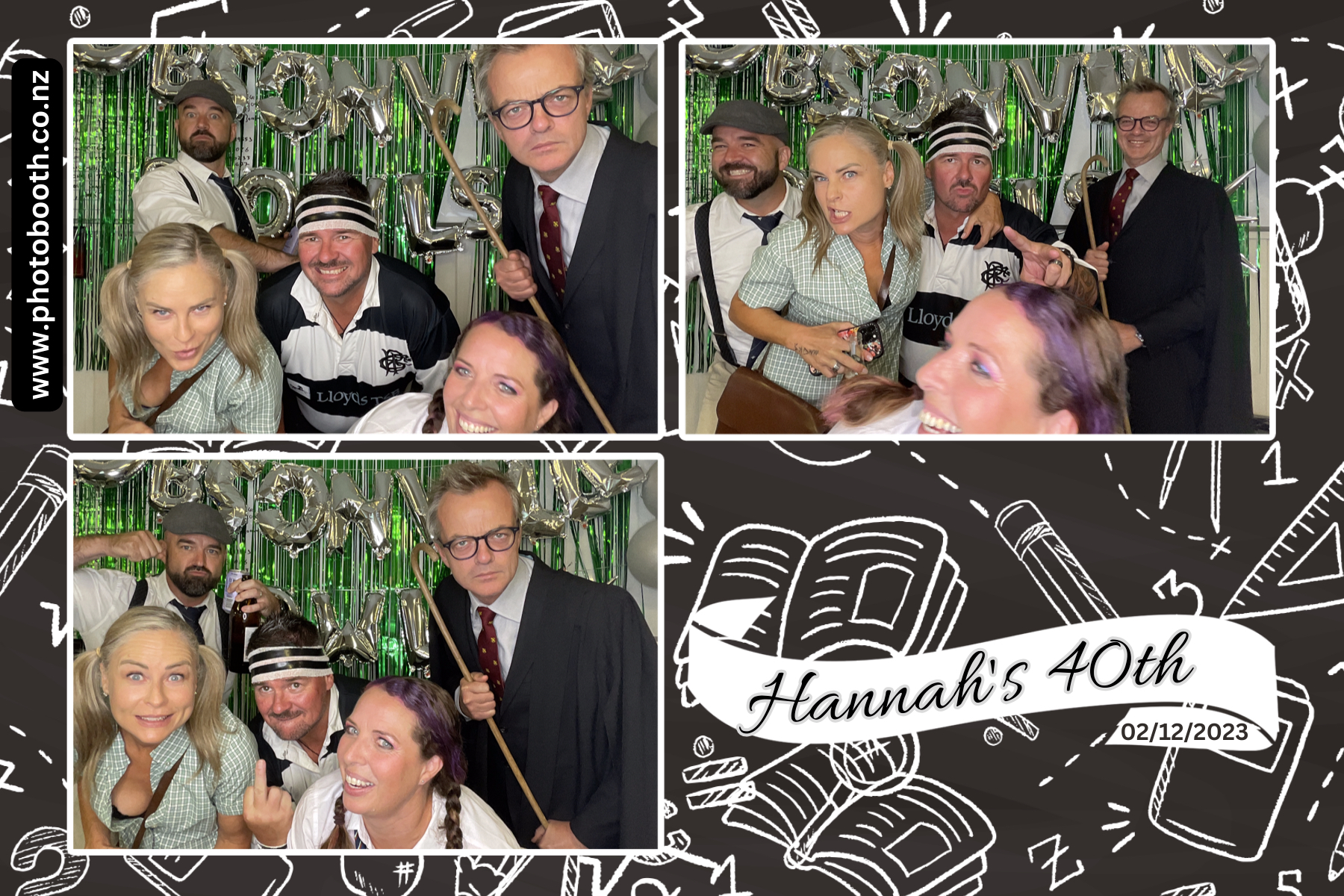 Hannah's 40th | View more photos from the event at gallery.photobooth.co.nz/u/SelfieCentral/Hannahs-40th