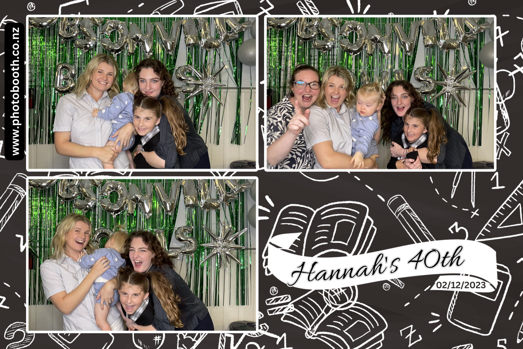 Hannah's 40th | View more photos from the event at gallery.photobooth.co.nz/u/SelfieCentral/Hannahs-40th