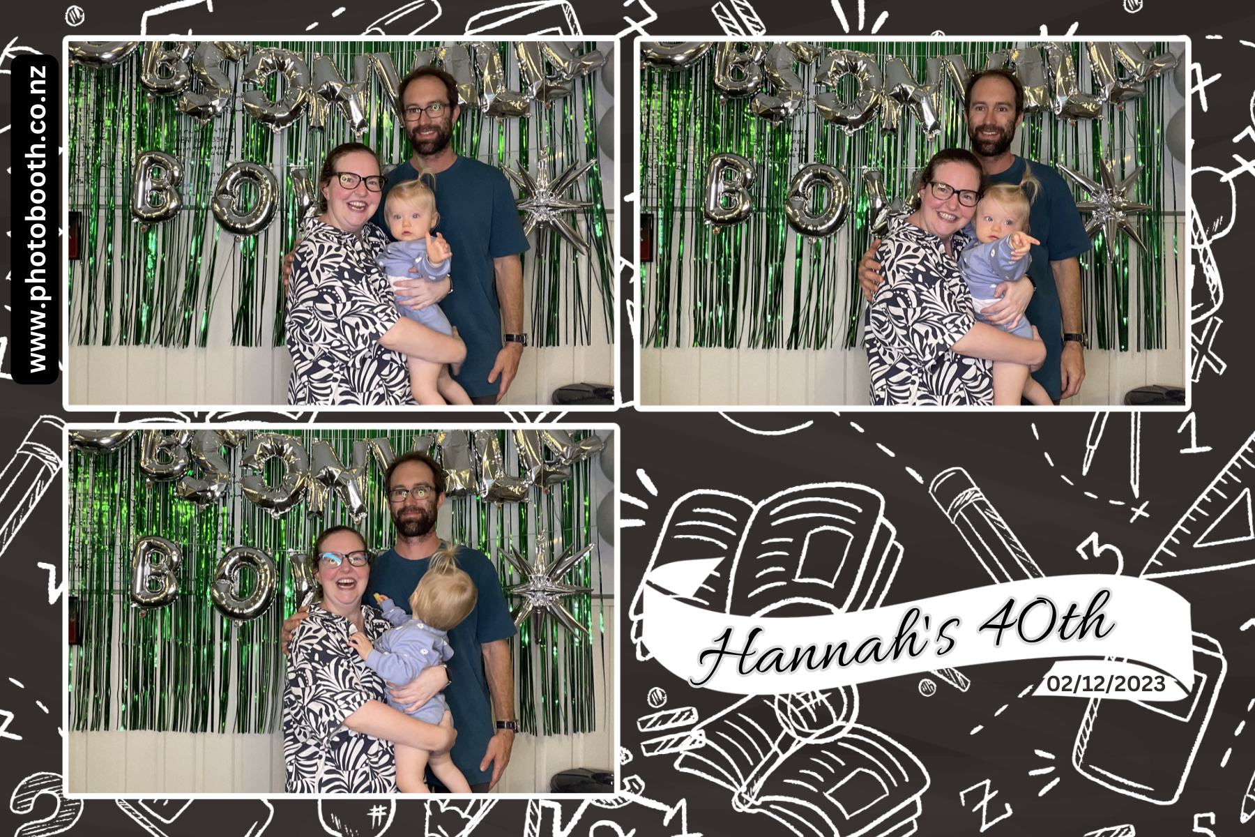 Hannah's 40th | View more photos from the event at gallery.photobooth.co.nz/u/SelfieCentral/Hannahs-40th