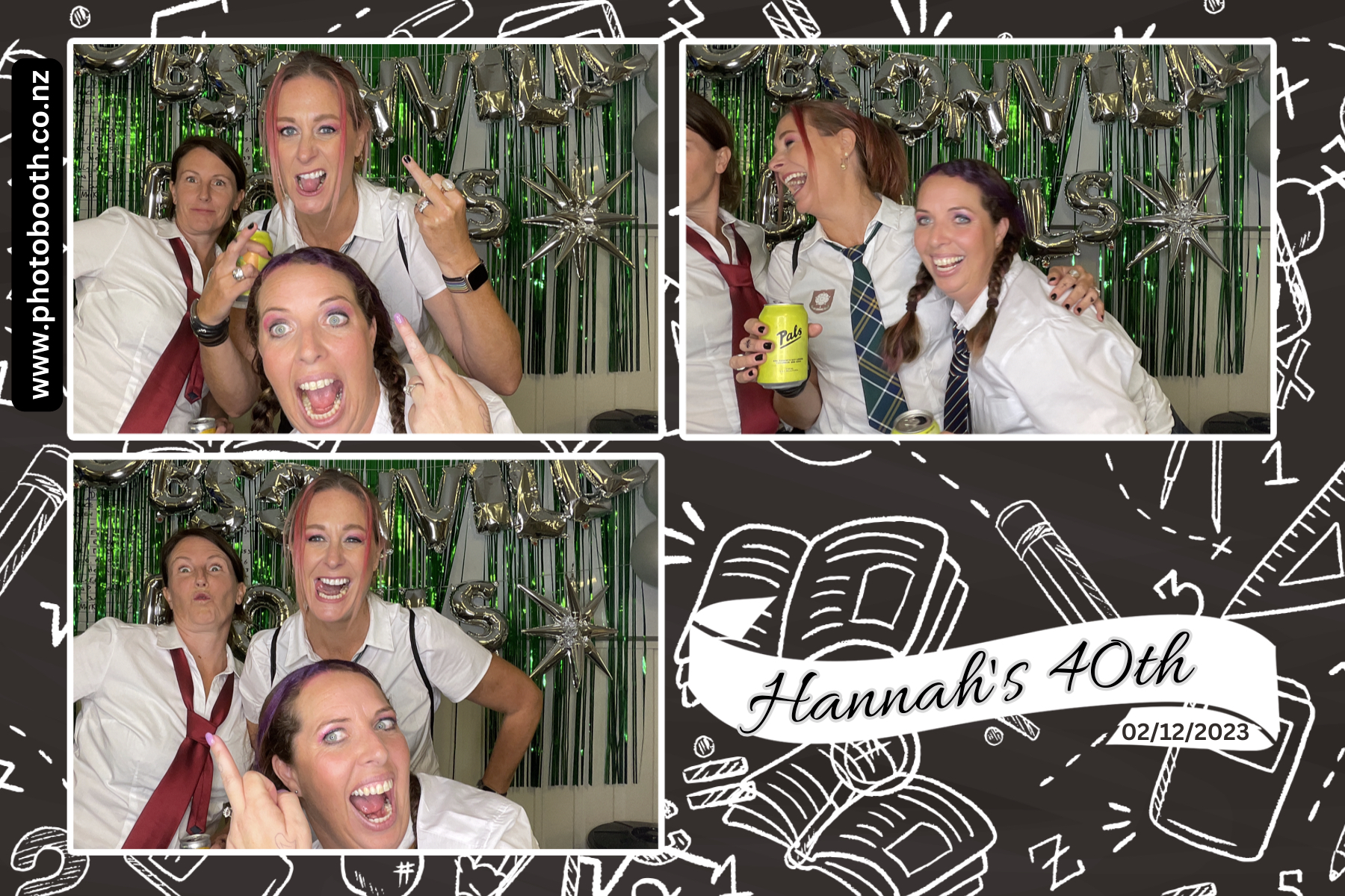 Hannah's 40th | View more photos from the event at gallery.photobooth.co.nz/u/SelfieCentral/Hannahs-40th