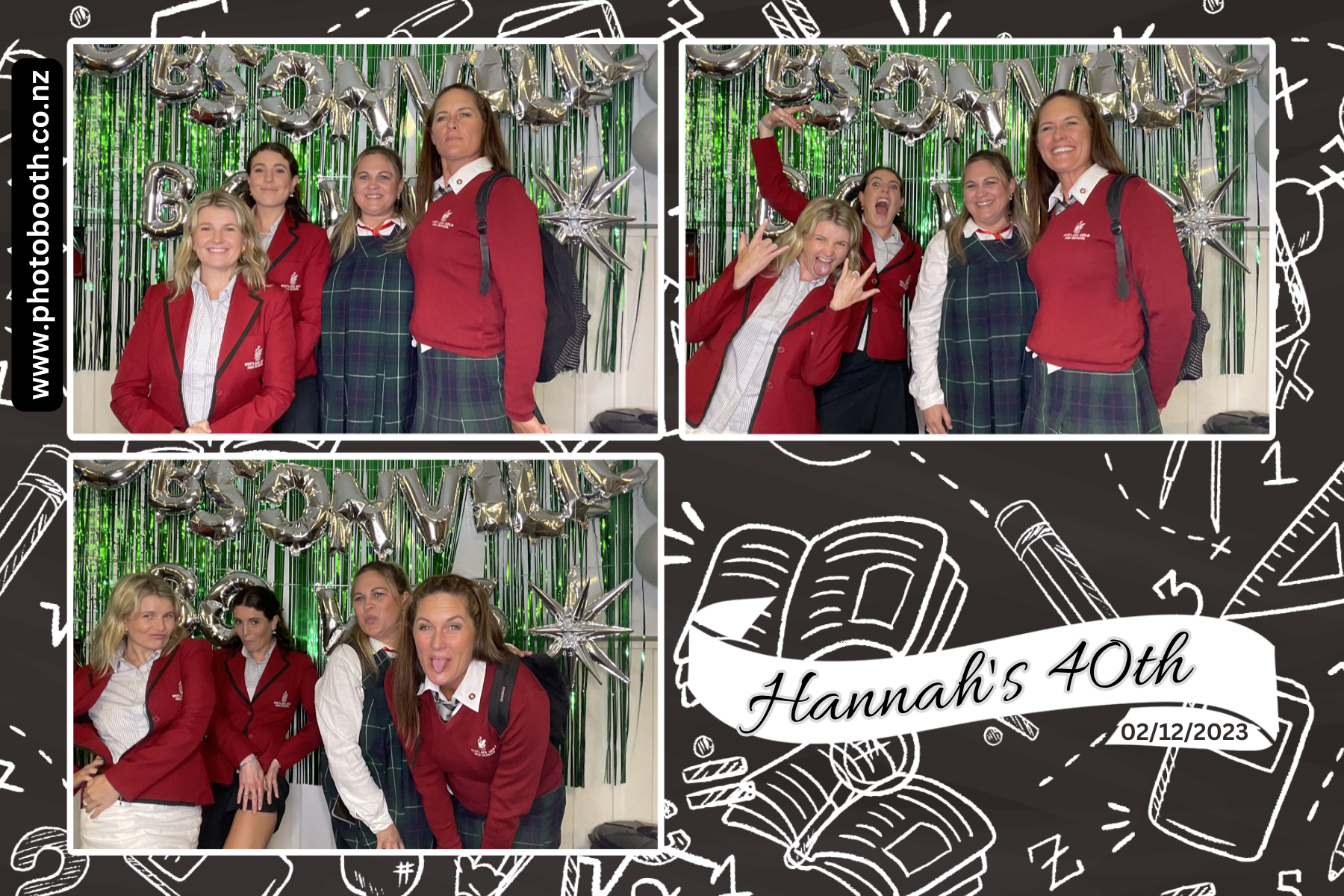 Hannah's 40th | View more photos from the event at gallery.photobooth.co.nz/u/SelfieCentral/Hannahs-40th