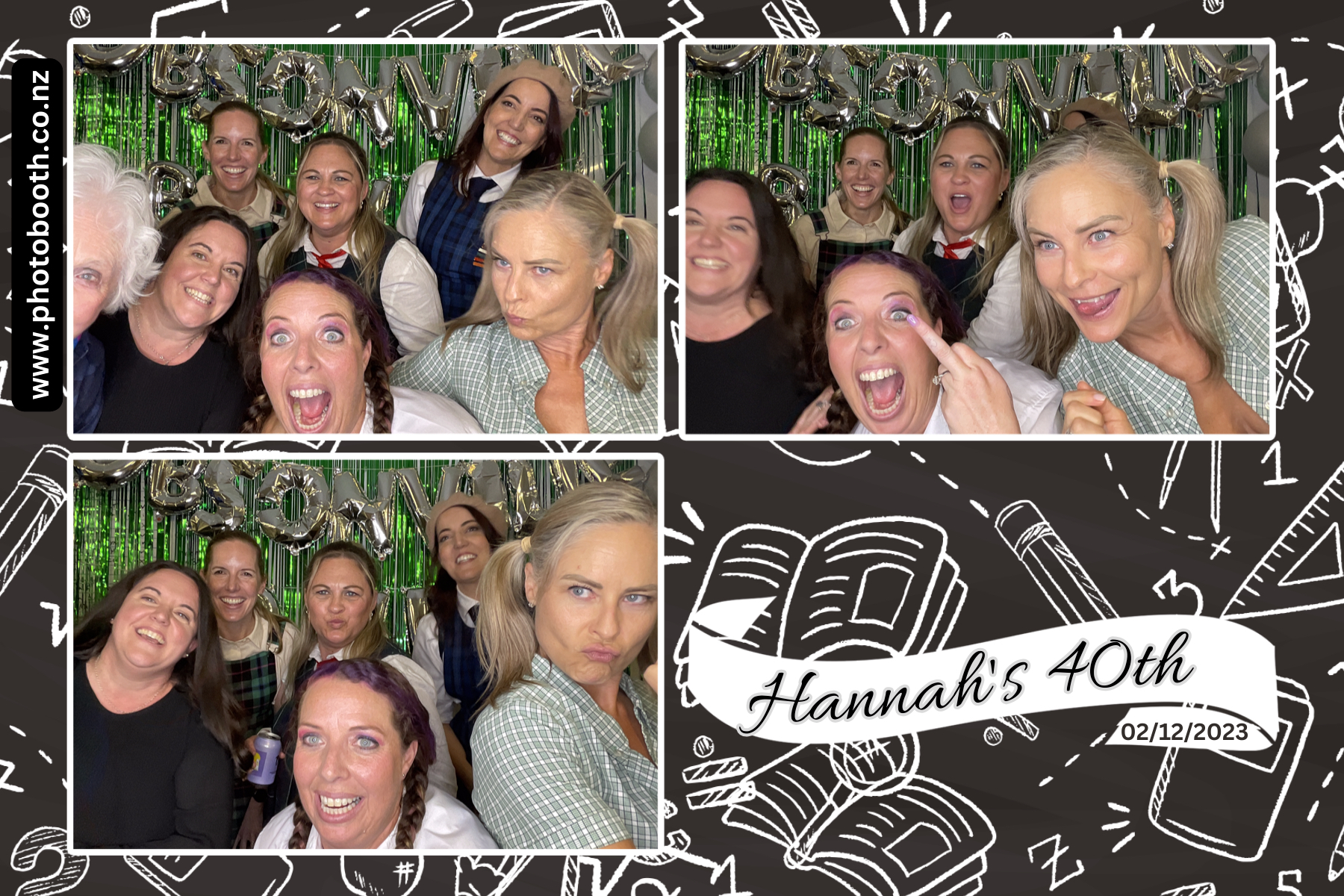 Hannah's 40th | View more photos from the event at gallery.photobooth.co.nz/u/SelfieCentral/Hannahs-40th