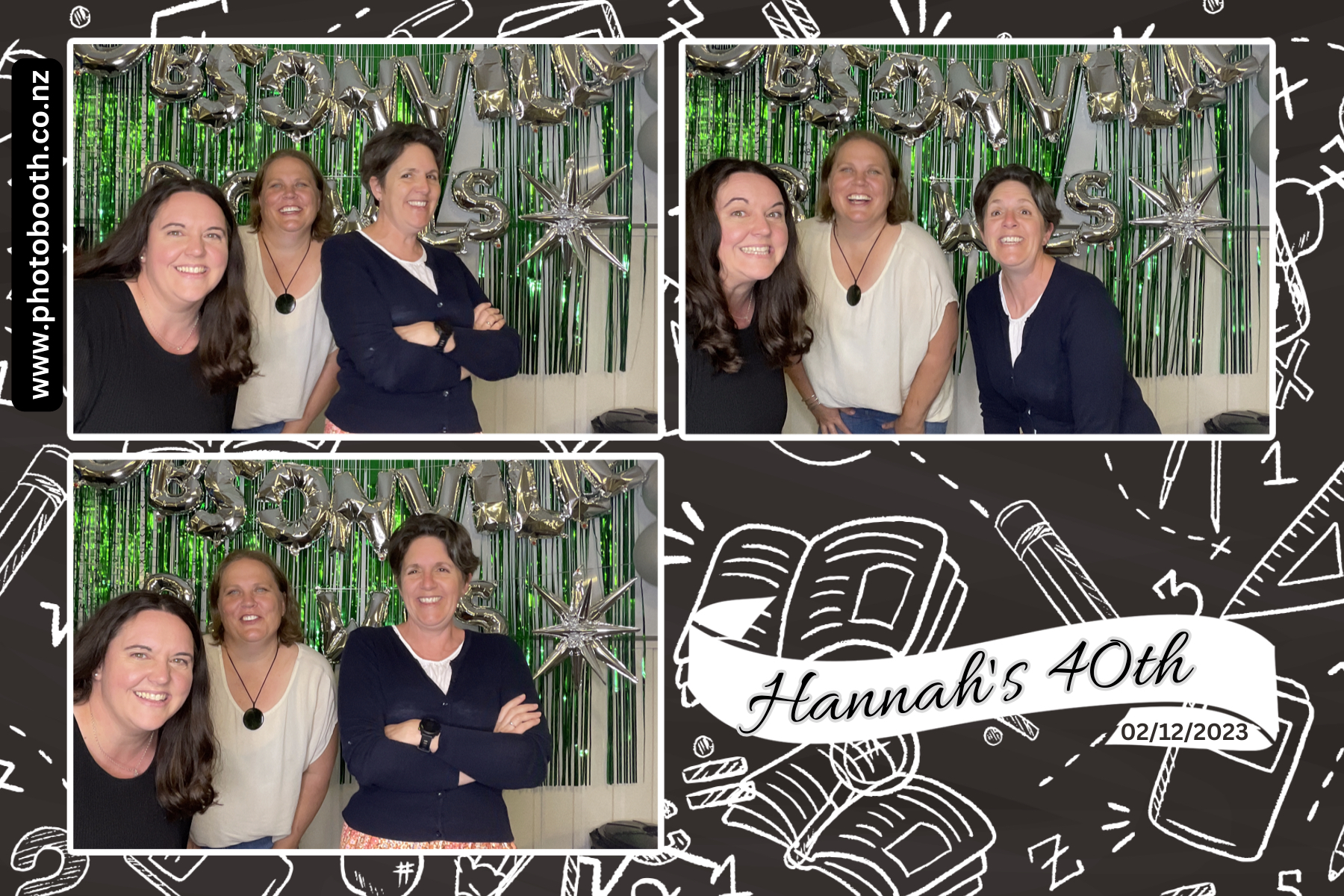 Hannah's 40th | View more photos from the event at gallery.photobooth.co.nz/u/SelfieCentral/Hannahs-40th