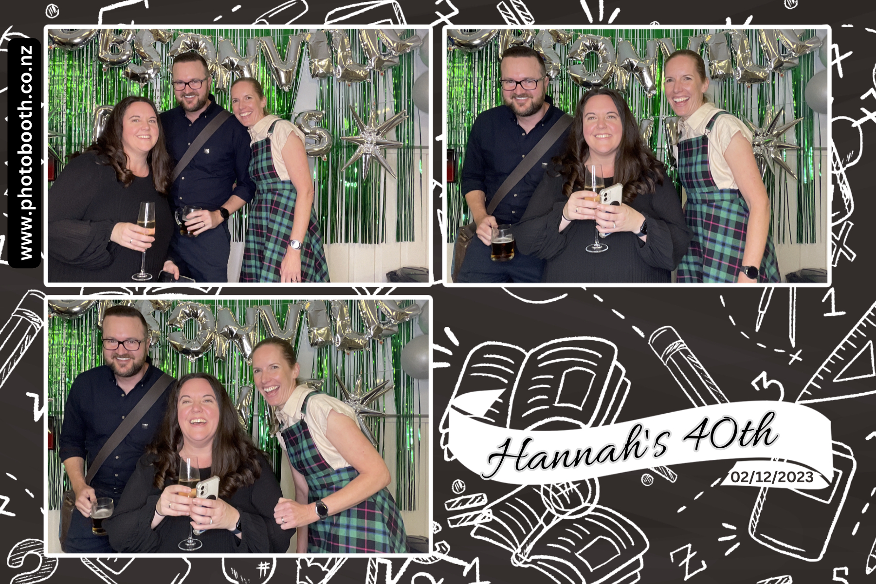 Hannah's 40th | View more photos from the event at gallery.photobooth.co.nz/u/SelfieCentral/Hannahs-40th