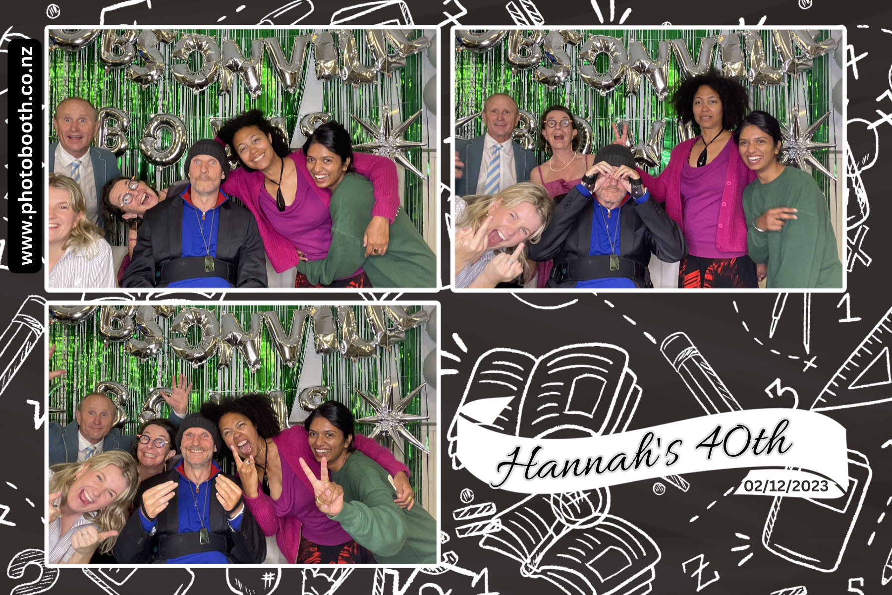 Hannah's 40th | View more photos from the event at gallery.photobooth.co.nz/u/SelfieCentral/Hannahs-40th