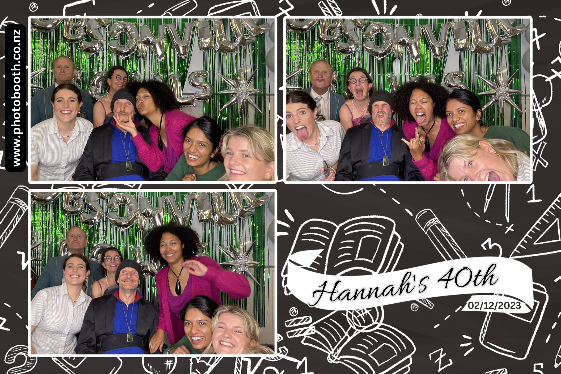 Hannah's 40th | View more photos from the event at gallery.photobooth.co.nz/u/SelfieCentral/Hannahs-40th