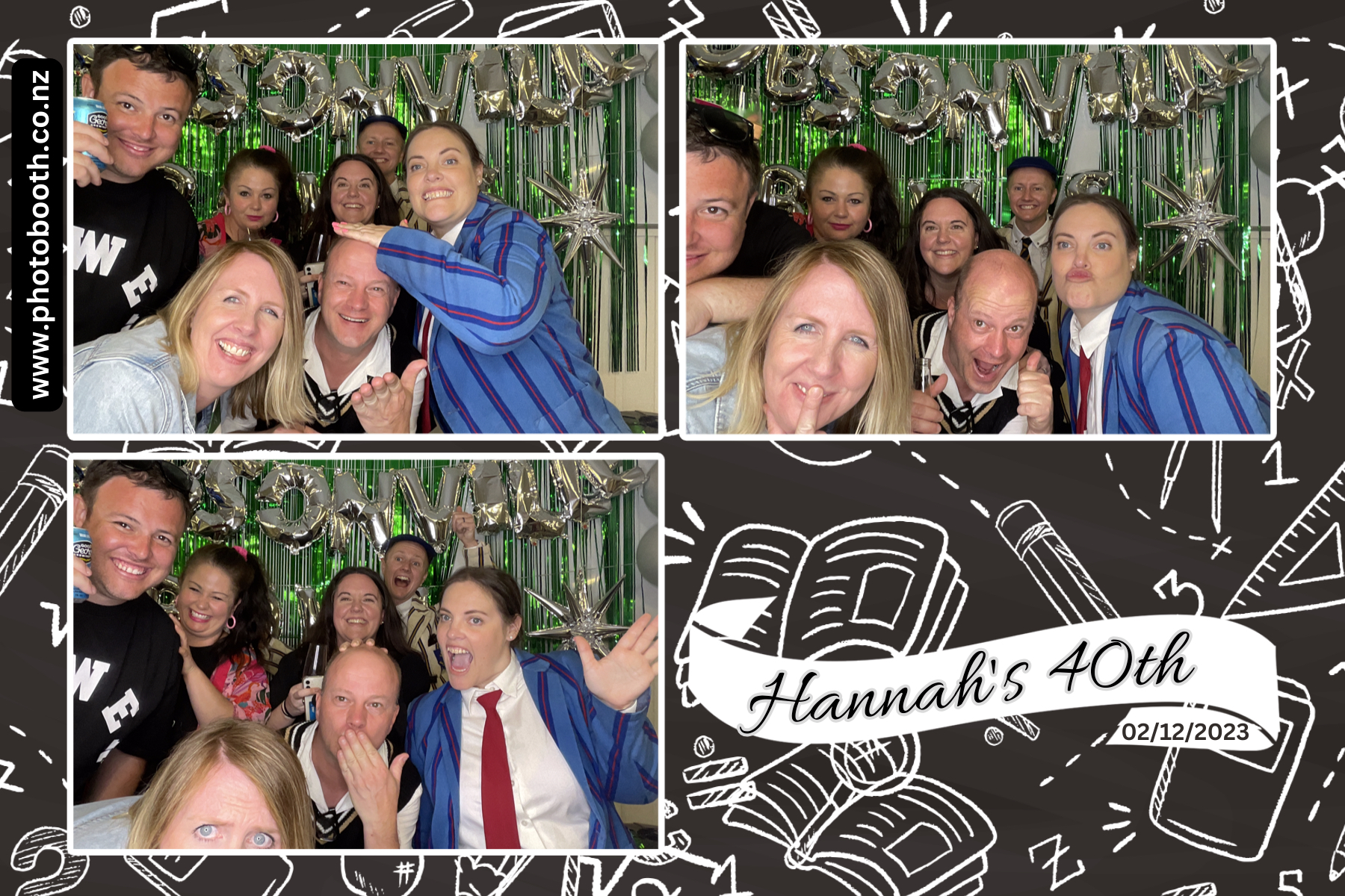 Hannah's 40th | View more photos from the event at gallery.photobooth.co.nz/u/SelfieCentral/Hannahs-40th