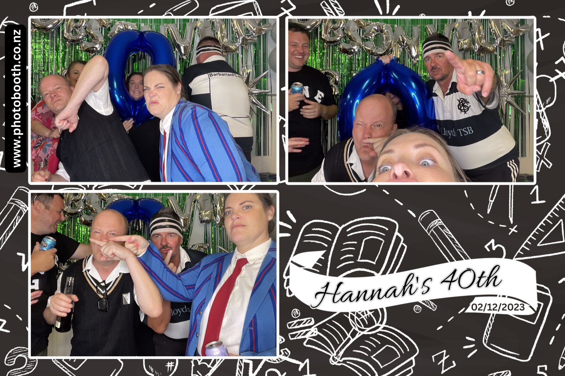 Hannah's 40th | View more photos from the event at gallery.photobooth.co.nz/u/SelfieCentral/Hannahs-40th