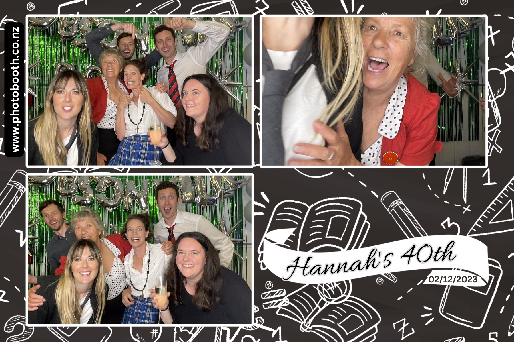Hannah's 40th | View more photos from the event at gallery.photobooth.co.nz/u/SelfieCentral/Hannahs-40th