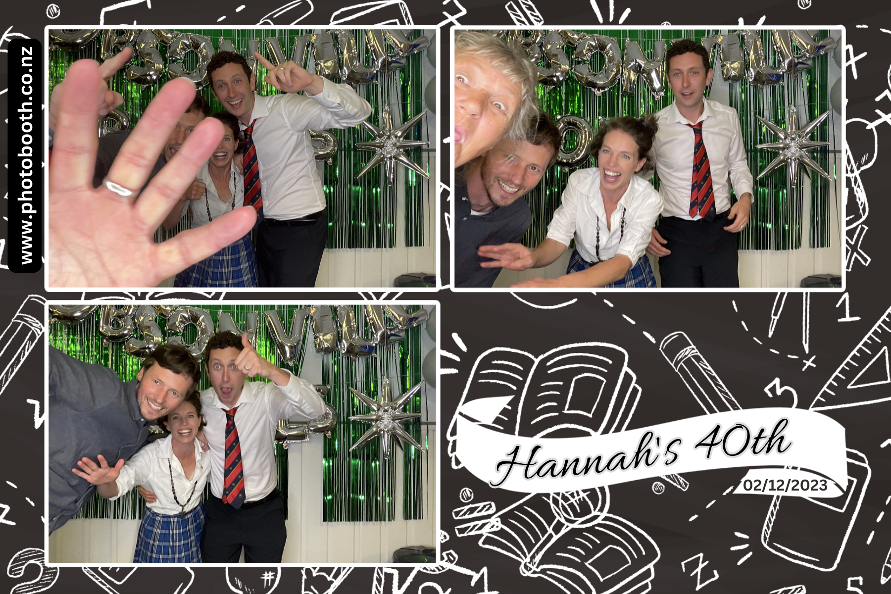 Hannah's 40th | View more photos from the event at gallery.photobooth.co.nz/u/SelfieCentral/Hannahs-40th
