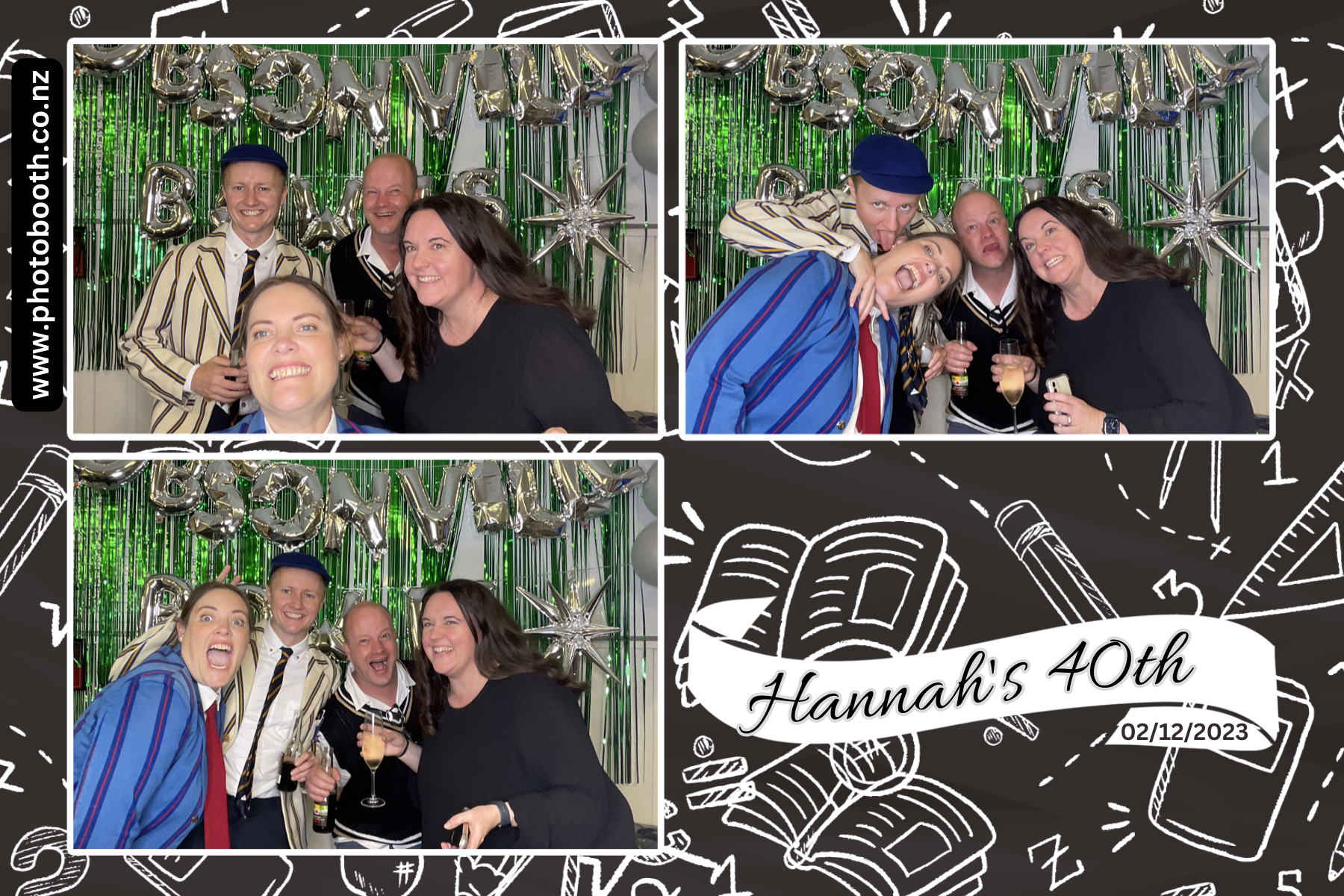 Hannah's 40th | View more photos from the event at gallery.photobooth.co.nz/u/SelfieCentral/Hannahs-40th