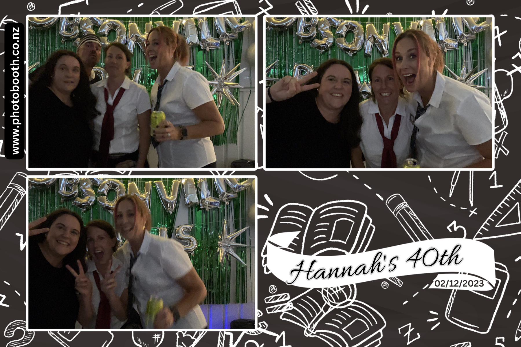 Hannah's 40th | View more photos from the event at gallery.photobooth.co.nz/u/SelfieCentral/Hannahs-40th