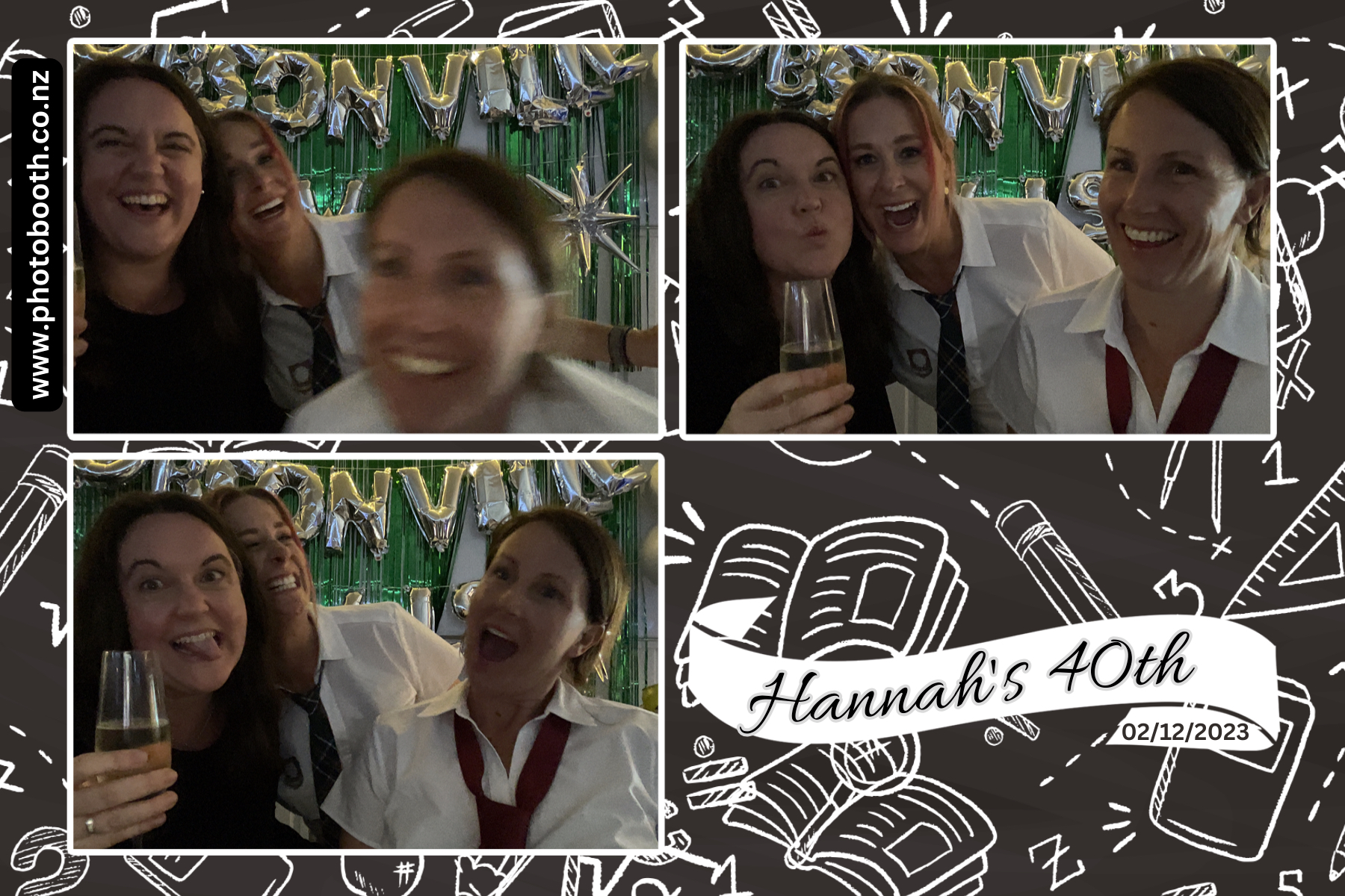 Hannah's 40th | View more photos from the event at gallery.photobooth.co.nz/u/SelfieCentral/Hannahs-40th