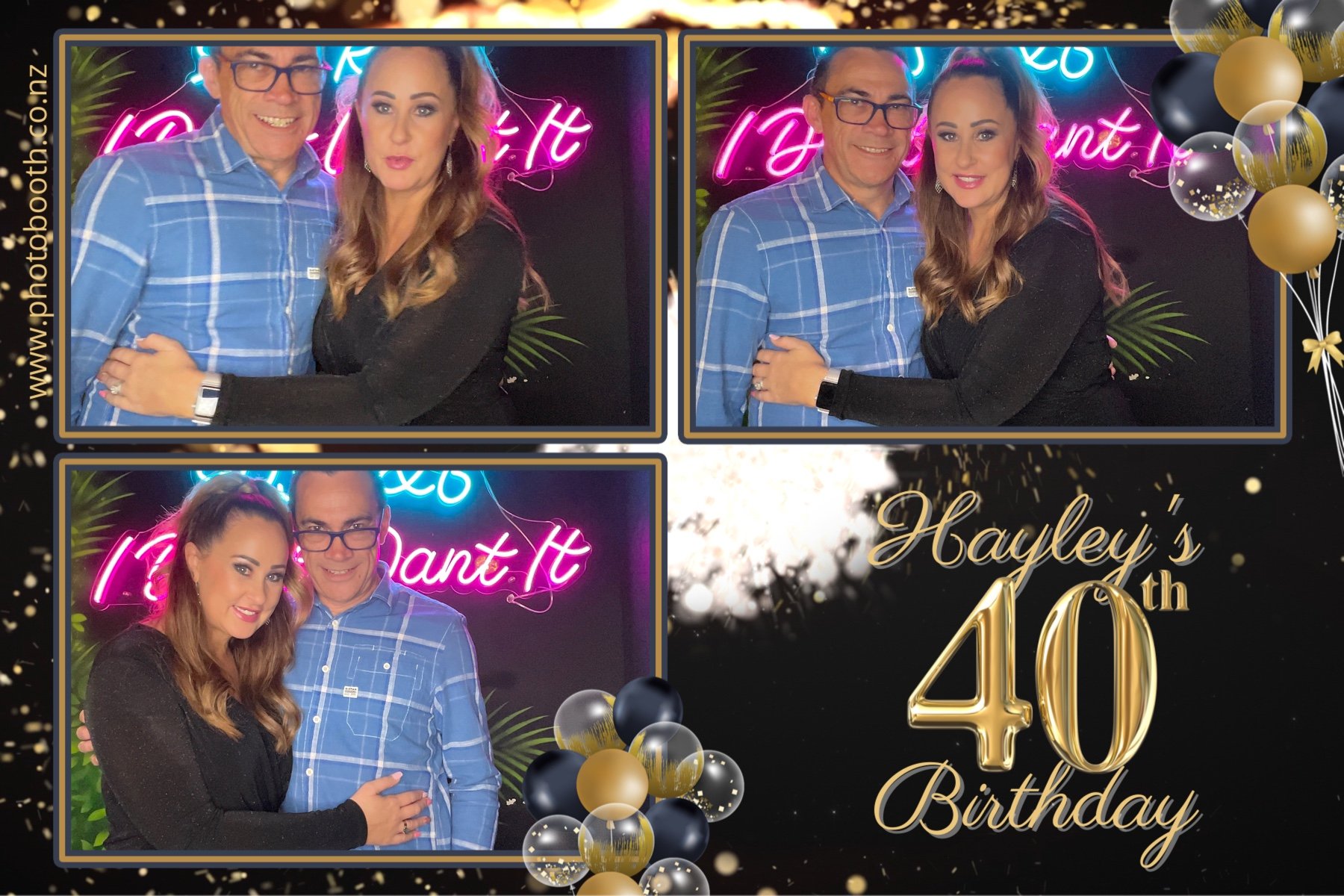 Hayley's 40th | View more photos from the event at gallery.photobooth.co.nz/u/SelfieCentral/Hayleys-40th