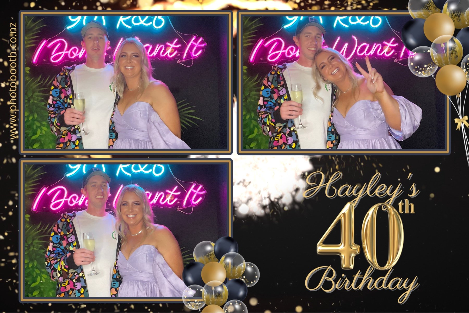 Hayley's 40th | View more photos from the event at gallery.photobooth.co.nz/u/SelfieCentral/Hayleys-40th