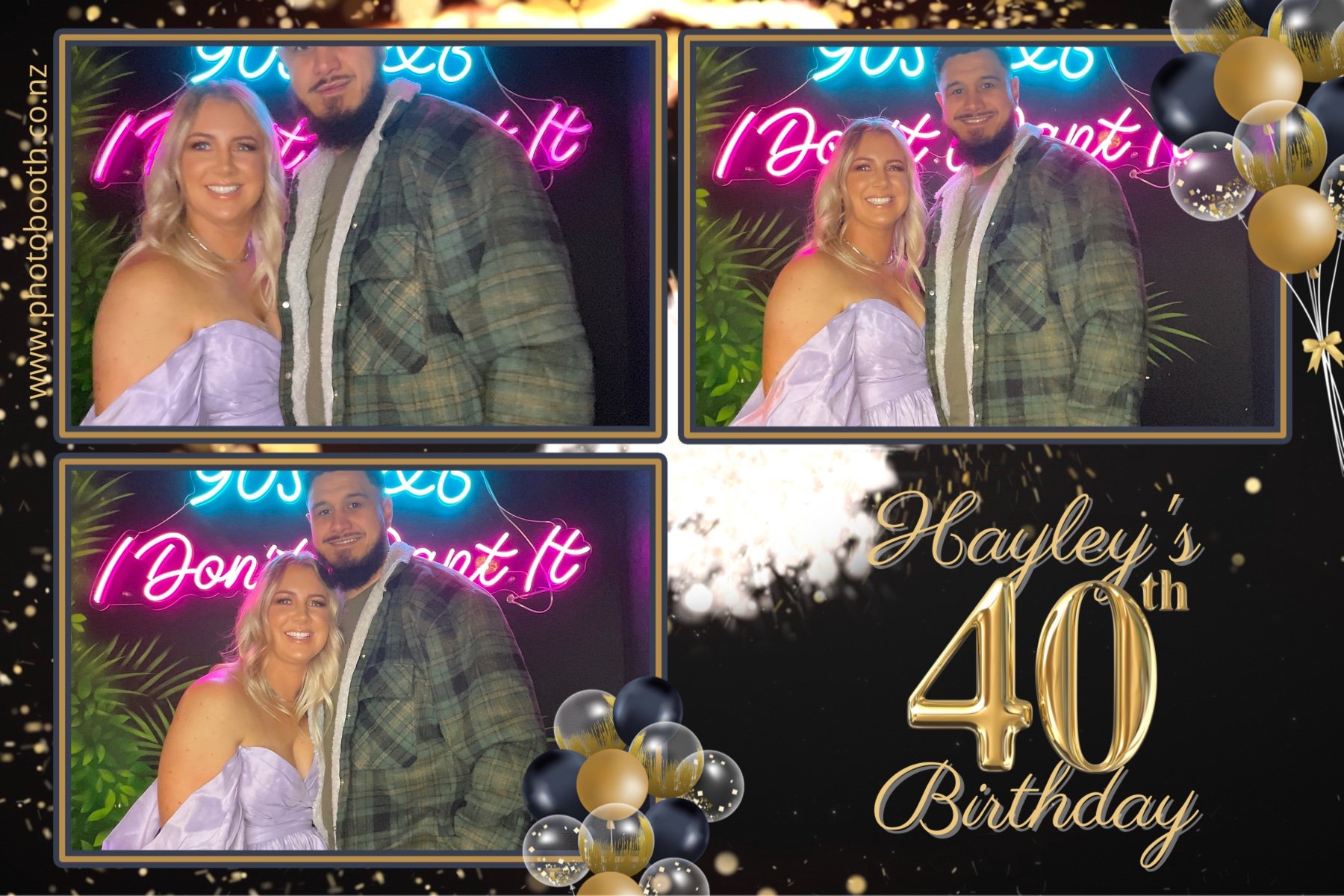 Hayley's 40th | View more photos from the event at gallery.photobooth.co.nz/u/SelfieCentral/Hayleys-40th