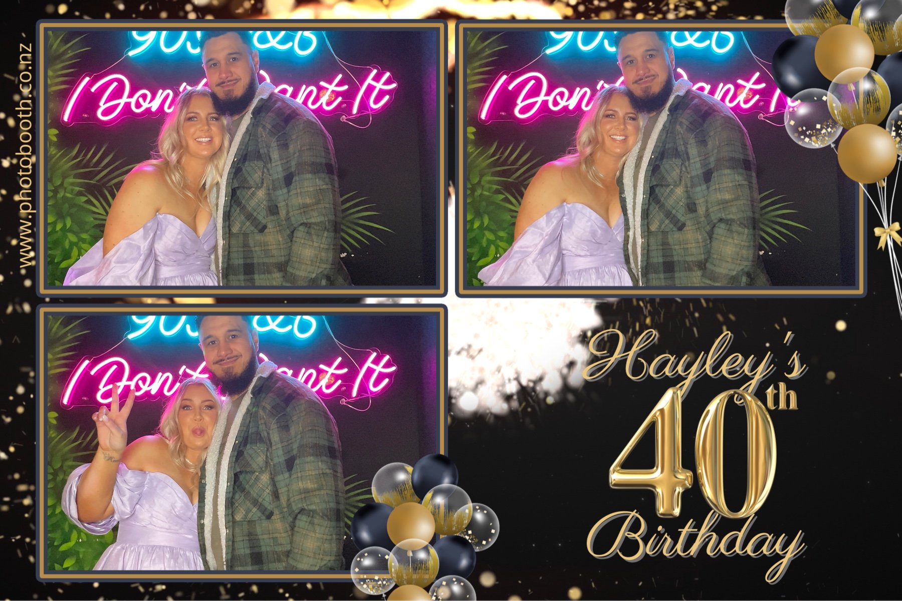 Hayley's 40th | View more photos from the event at gallery.photobooth.co.nz/u/SelfieCentral/Hayleys-40th