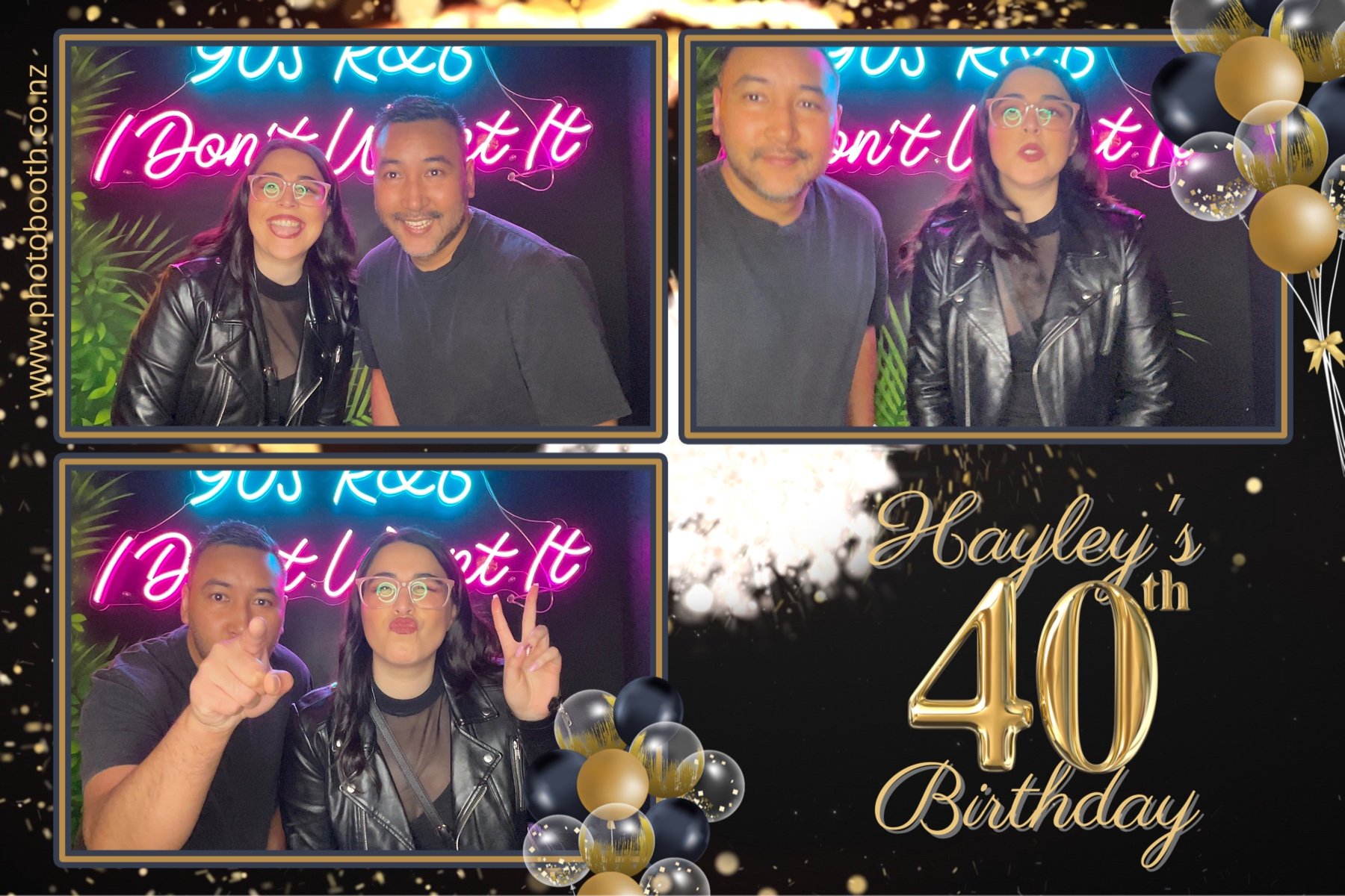 Hayley's 40th | View more photos from the event at gallery.photobooth.co.nz/u/SelfieCentral/Hayleys-40th