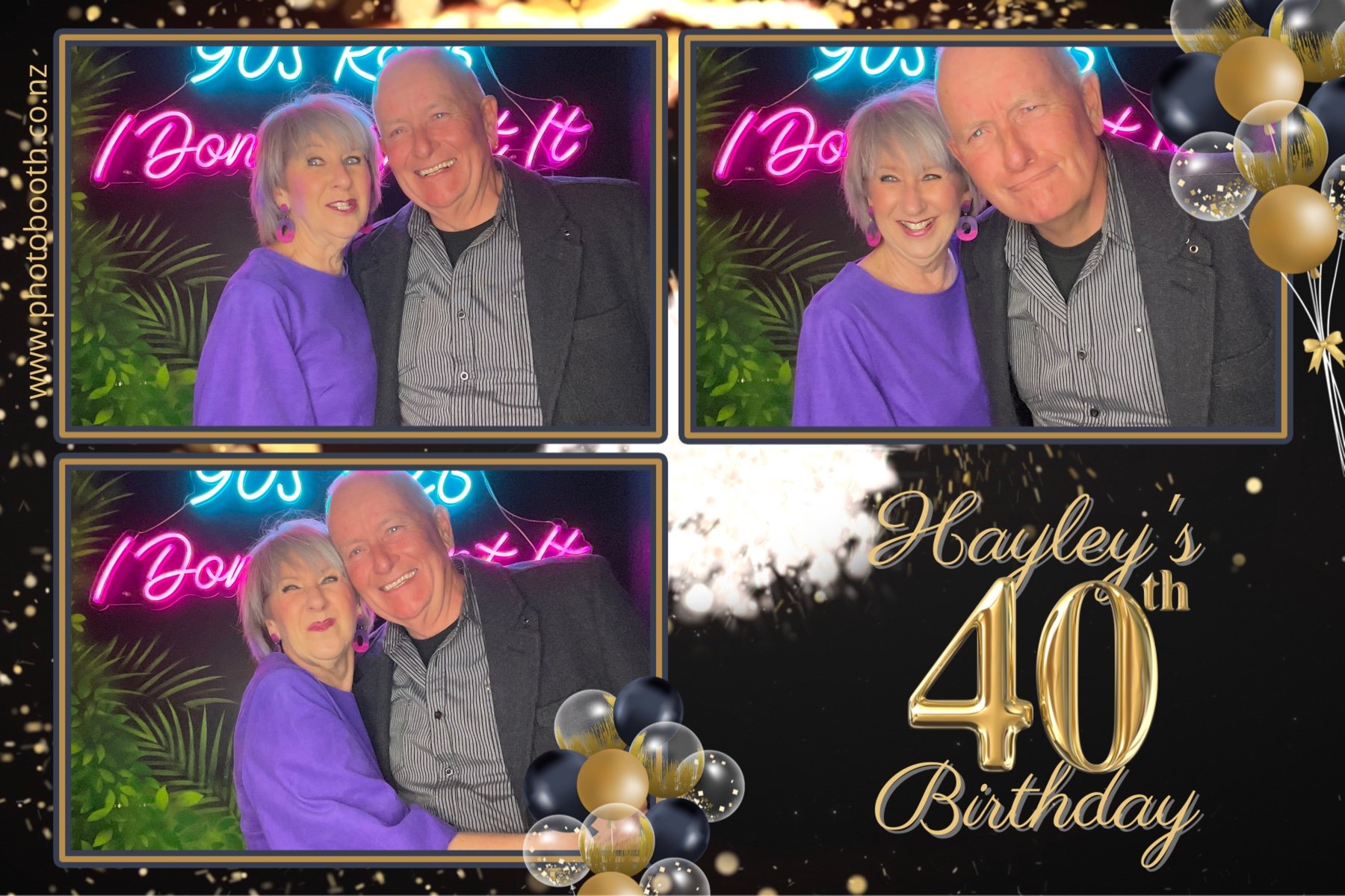 Hayley's 40th | View more photos from the event at gallery.photobooth.co.nz/u/SelfieCentral/Hayleys-40th