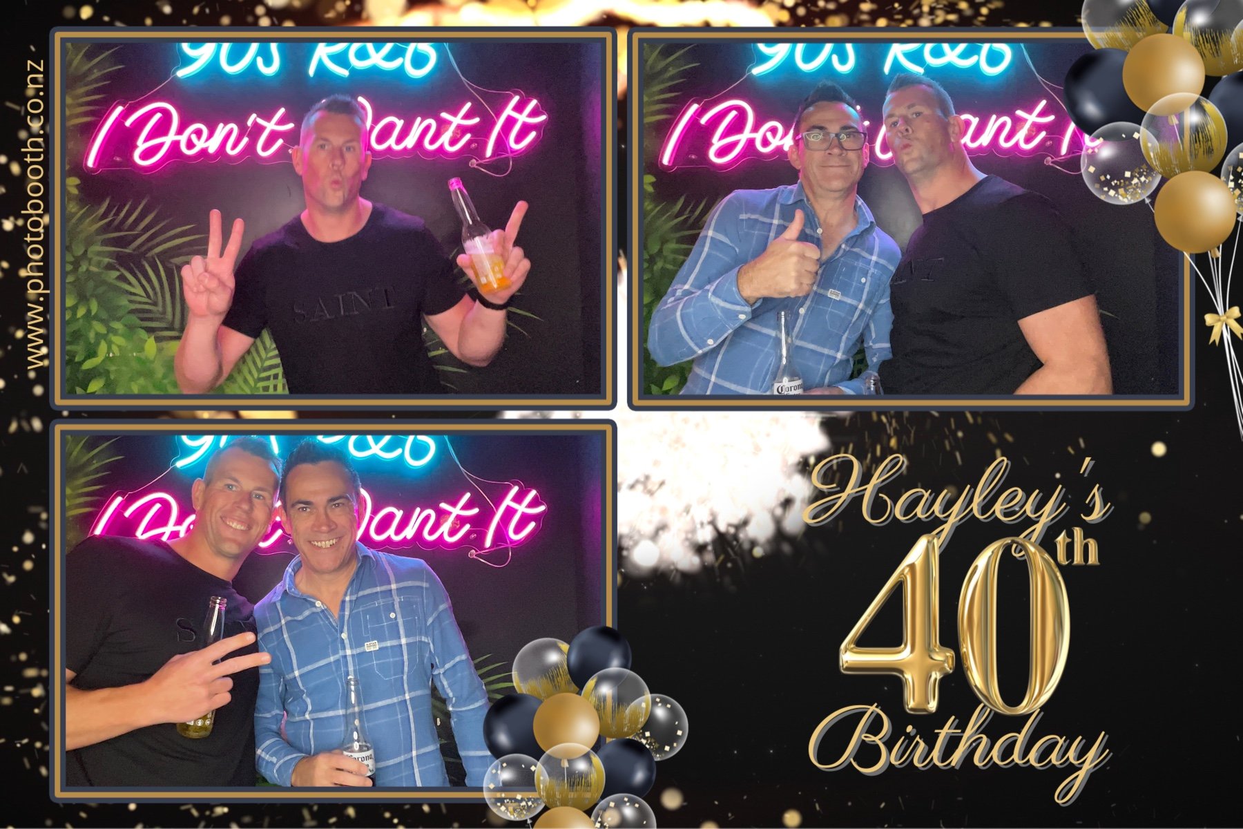 Hayley's 40th | View more photos from the event at gallery.photobooth.co.nz/u/SelfieCentral/Hayleys-40th