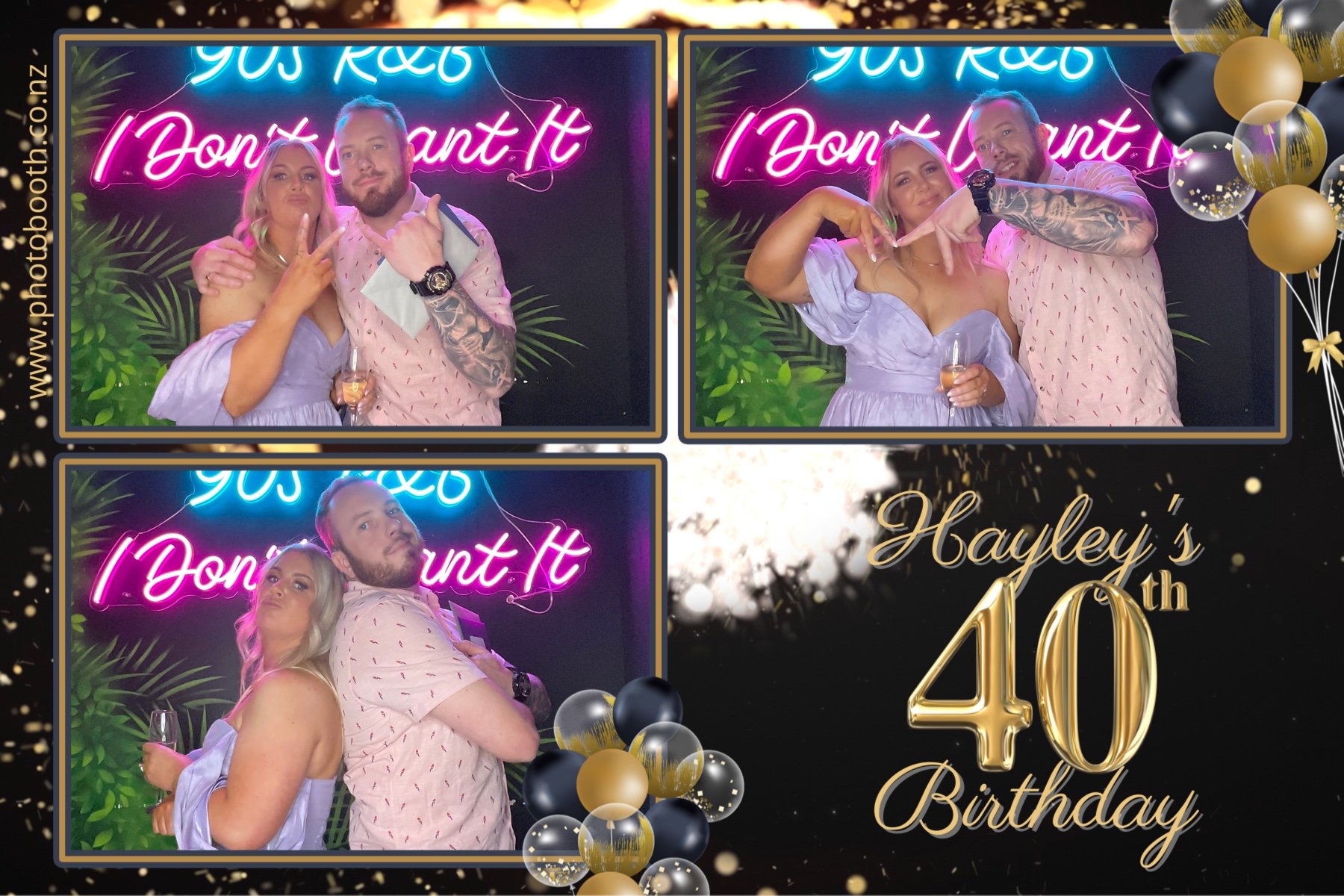 Hayley's 40th | View more photos from the event at gallery.photobooth.co.nz/u/SelfieCentral/Hayleys-40th
