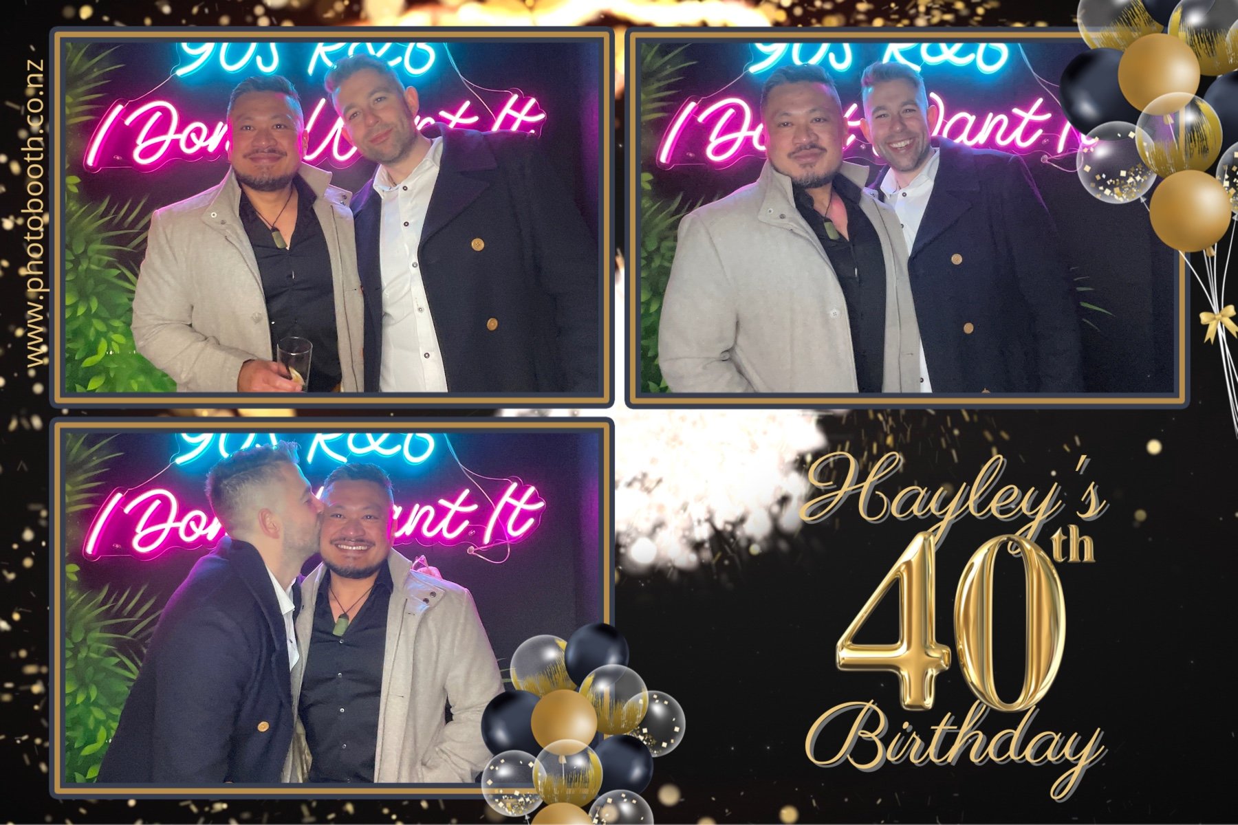 Hayley's 40th | View more photos from the event at gallery.photobooth.co.nz/u/SelfieCentral/Hayleys-40th