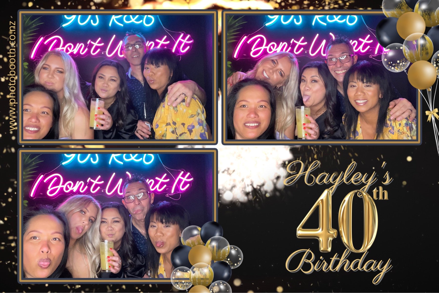 Hayley's 40th | View more photos from the event at gallery.photobooth.co.nz/u/SelfieCentral/Hayleys-40th