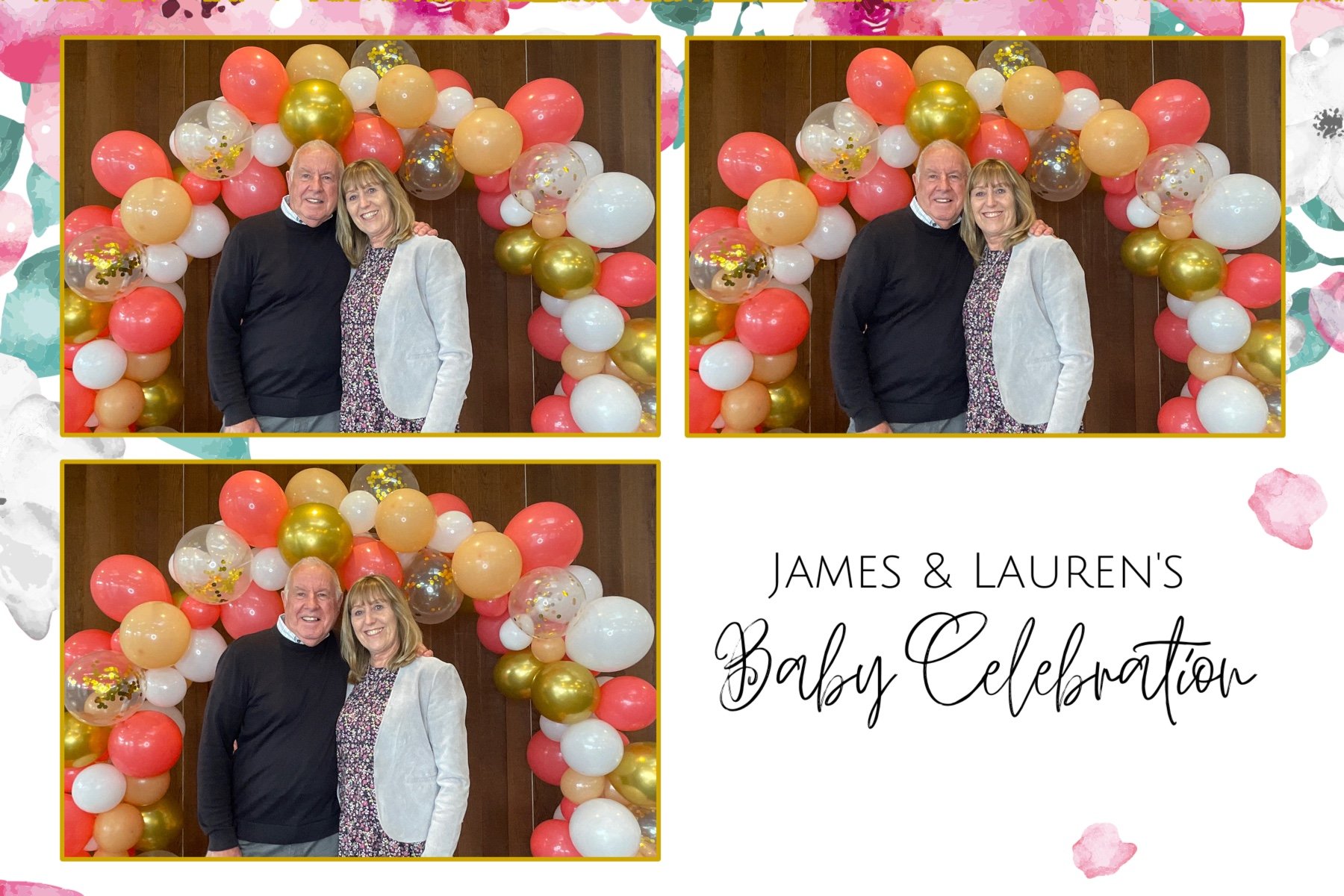 James and Lauren's Baby Celebration | View more photos from the event at gallery.photobooth.co.nz/u/SelfieCentral/James-and-Laurens-Baby-Celebration