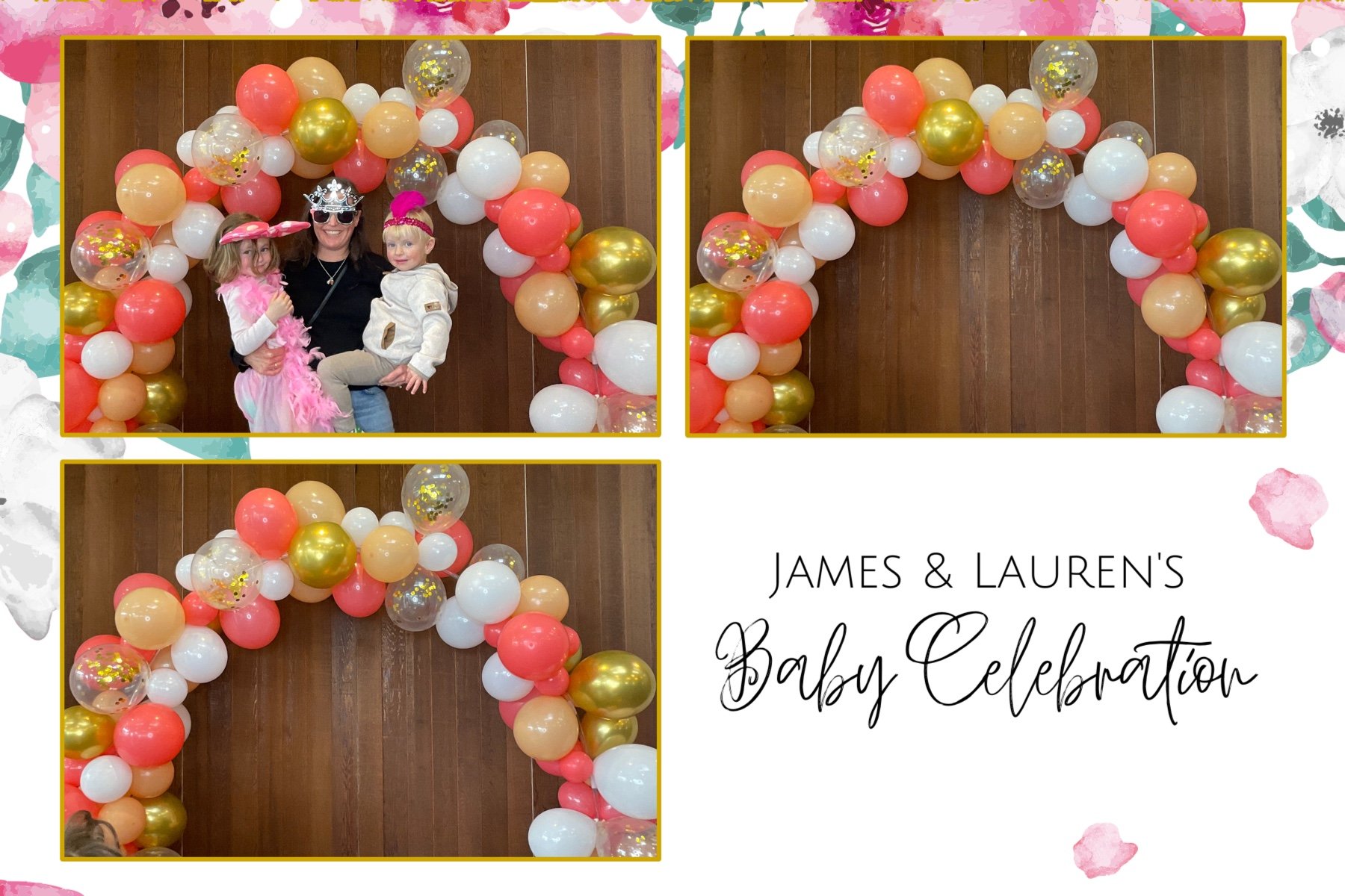 James and Lauren's Baby Celebration | View more photos from the event at gallery.photobooth.co.nz/u/SelfieCentral/James-and-Laurens-Baby-Celebration