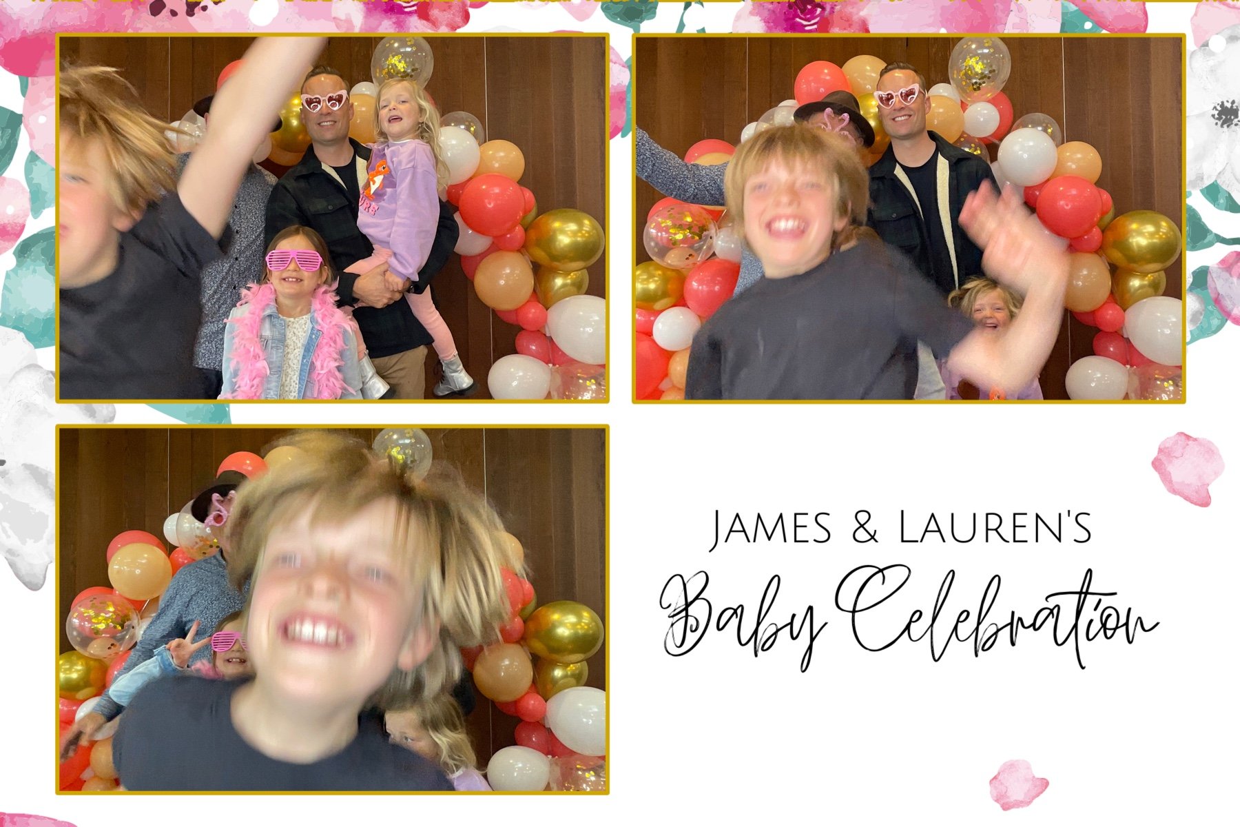 James and Lauren's Baby Celebration | View more photos from the event at gallery.photobooth.co.nz/u/SelfieCentral/James-and-Laurens-Baby-Celebration