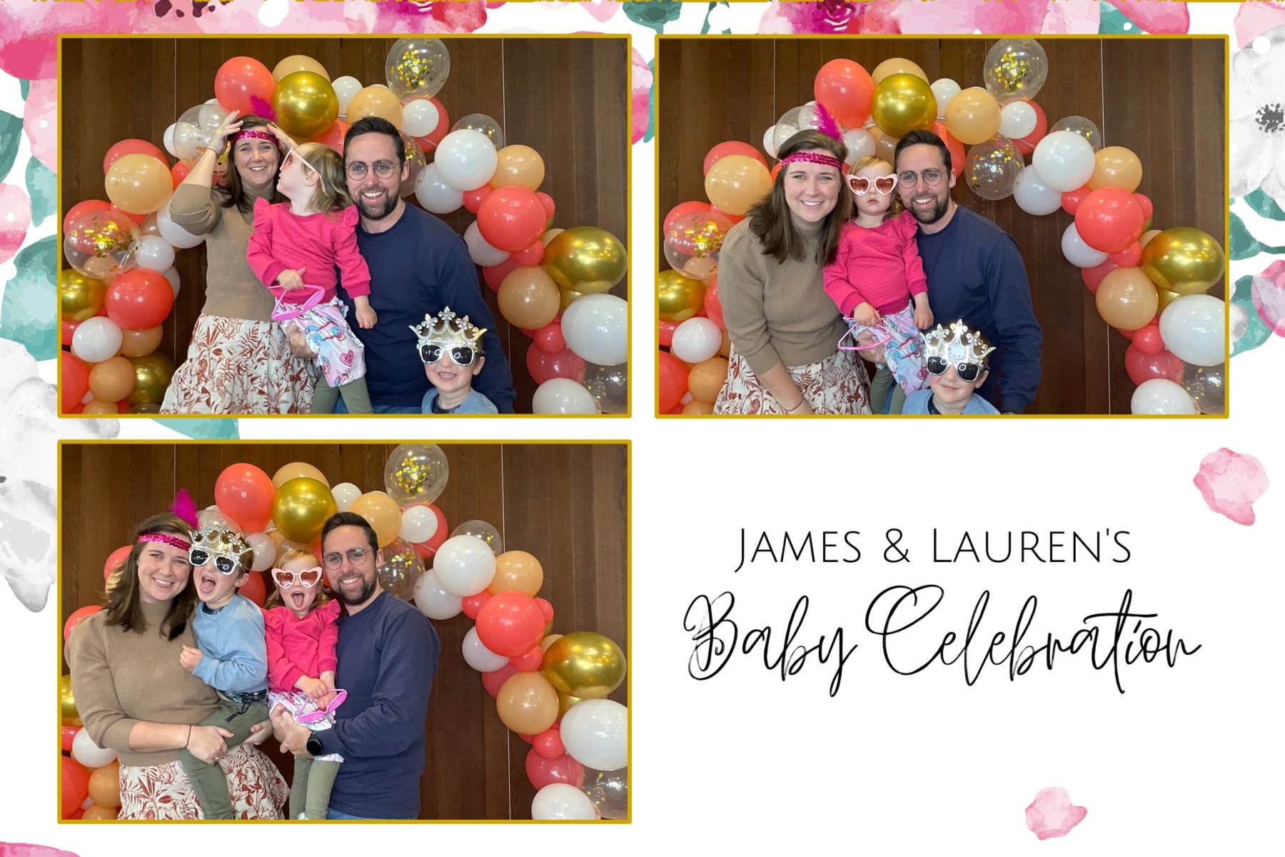 James and Lauren's Baby Celebration | View more photos from the event at gallery.photobooth.co.nz/u/SelfieCentral/James-and-Laurens-Baby-Celebration