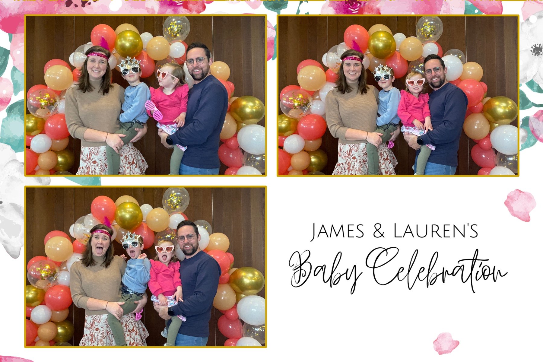 James and Lauren's Baby Celebration | View more photos from the event at gallery.photobooth.co.nz/u/SelfieCentral/James-and-Laurens-Baby-Celebration