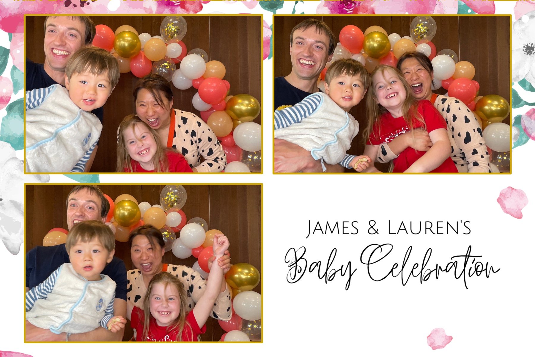 James and Lauren's Baby Celebration | View more photos from the event at gallery.photobooth.co.nz/u/SelfieCentral/James-and-Laurens-Baby-Celebration