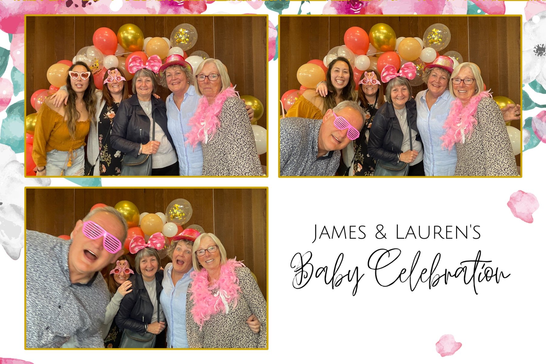James and Lauren's Baby Celebration | View more photos from the event at gallery.photobooth.co.nz/u/SelfieCentral/James-and-Laurens-Baby-Celebration