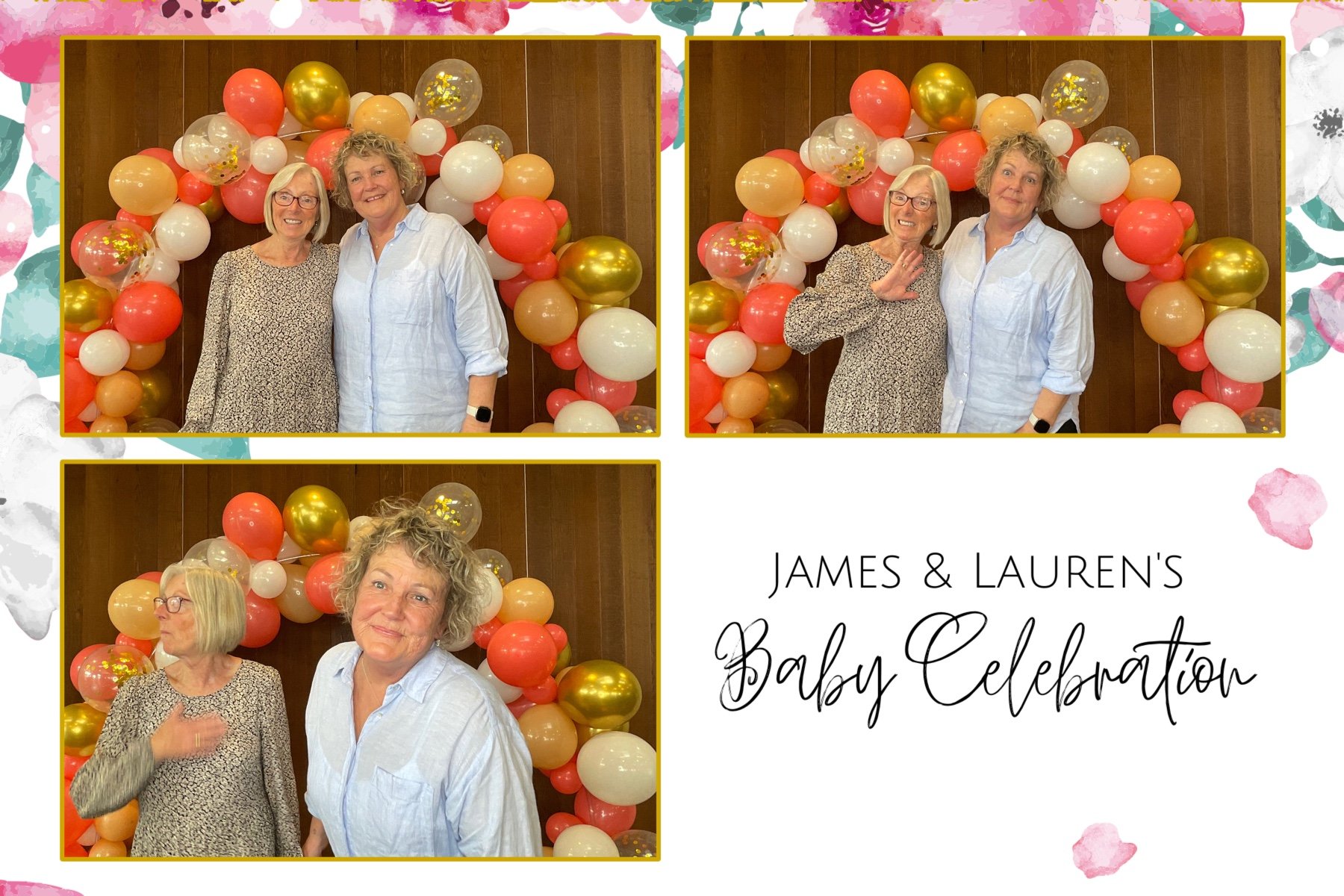 James and Lauren's Baby Celebration | View more photos from the event at gallery.photobooth.co.nz/u/SelfieCentral/James-and-Laurens-Baby-Celebration