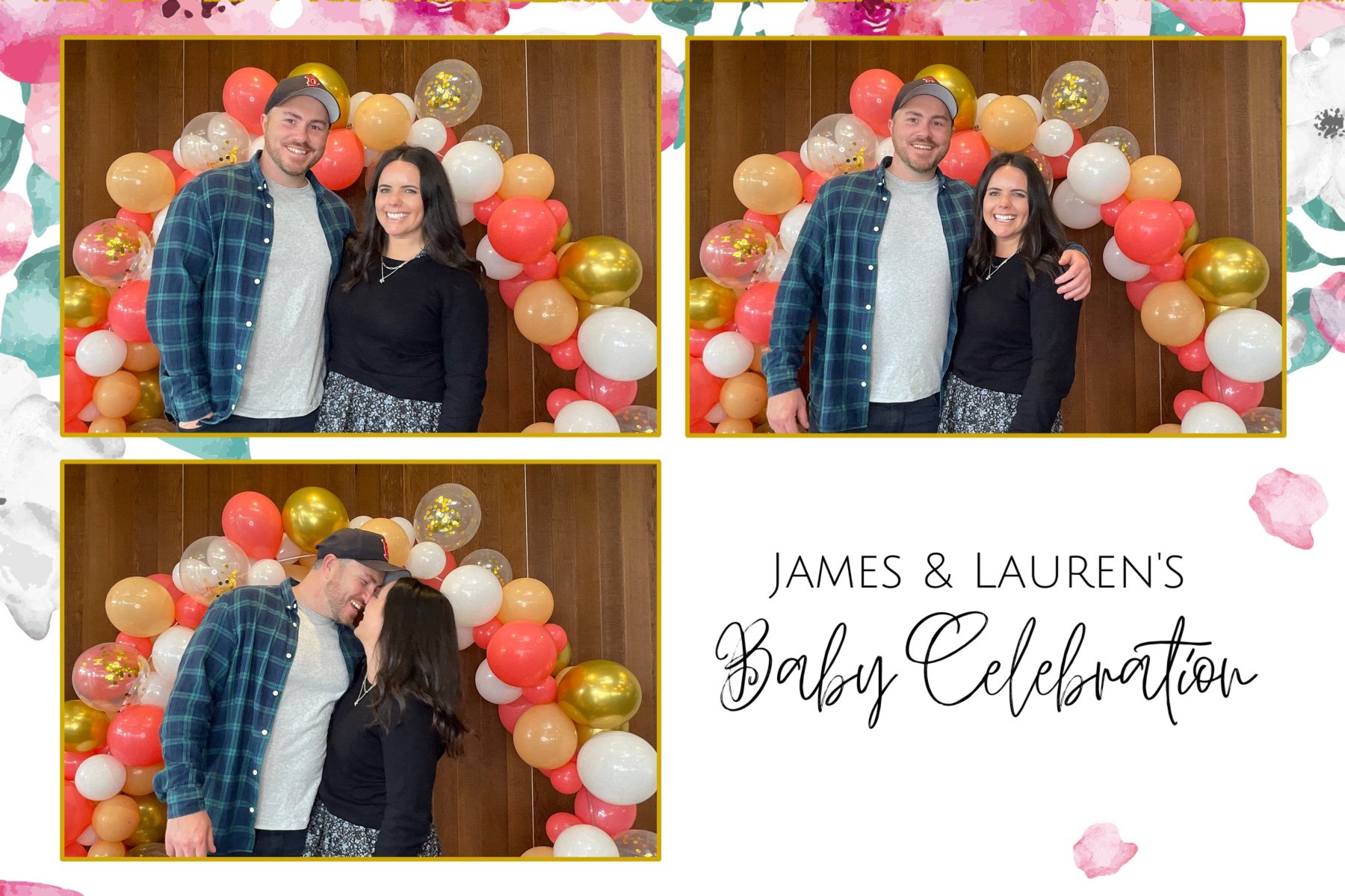 James and Lauren's Baby Celebration | View more photos from the event at gallery.photobooth.co.nz/u/SelfieCentral/James-and-Laurens-Baby-Celebration