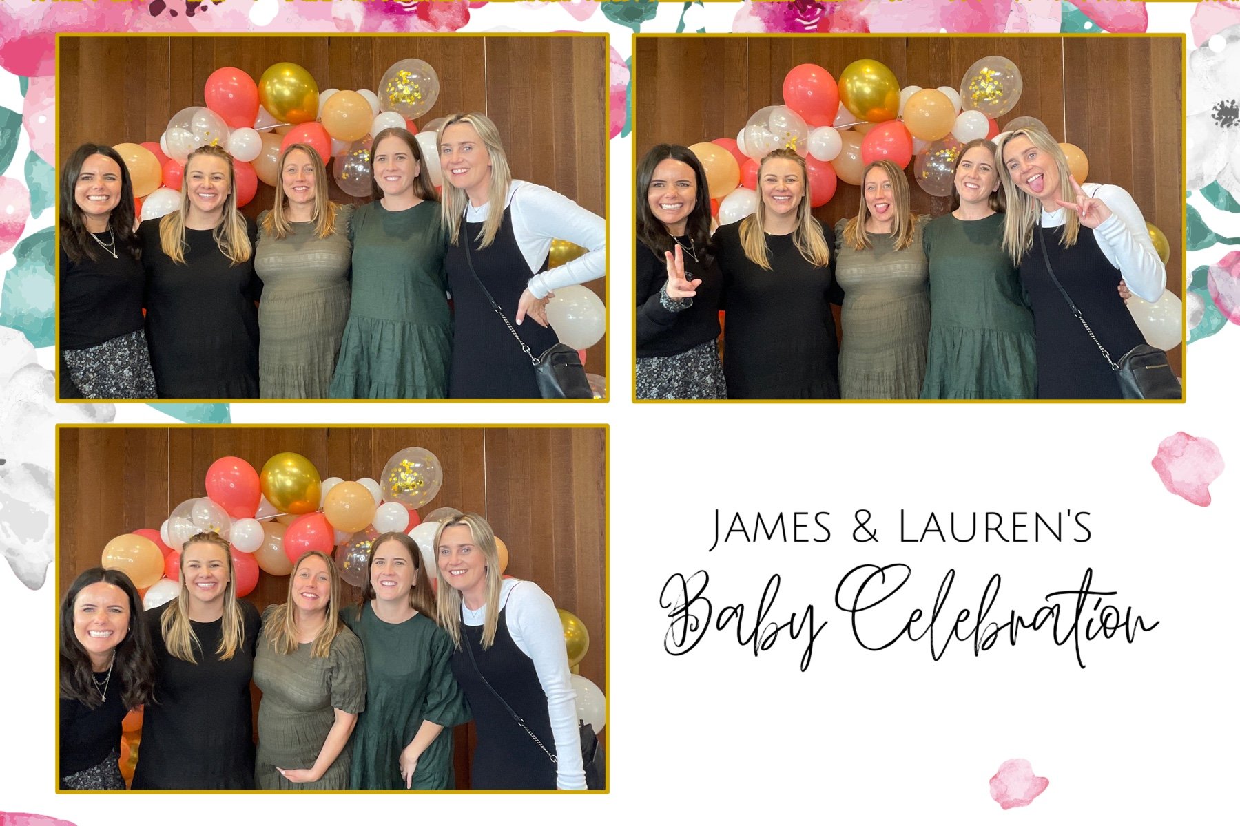 James and Lauren's Baby Celebration | View more photos from the event at gallery.photobooth.co.nz/u/SelfieCentral/James-and-Laurens-Baby-Celebration