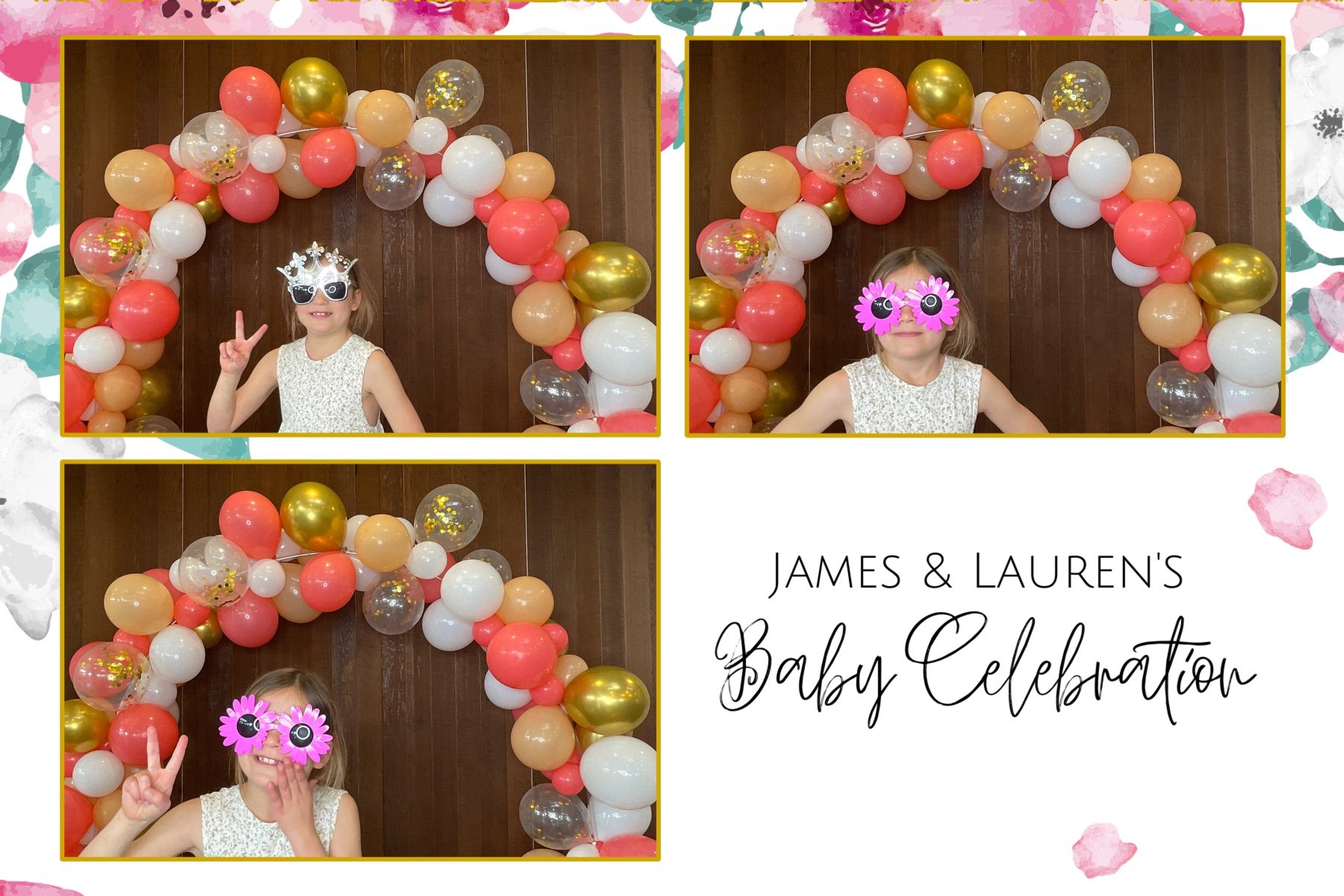 James and Lauren's Baby Celebration | View more photos from the event at gallery.photobooth.co.nz/u/SelfieCentral/James-and-Laurens-Baby-Celebration