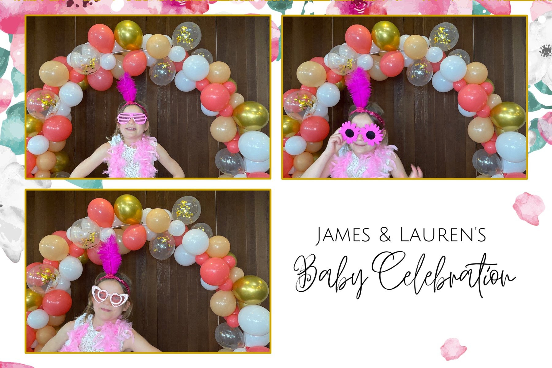 James and Lauren's Baby Celebration | View more photos from the event at gallery.photobooth.co.nz/u/SelfieCentral/James-and-Laurens-Baby-Celebration