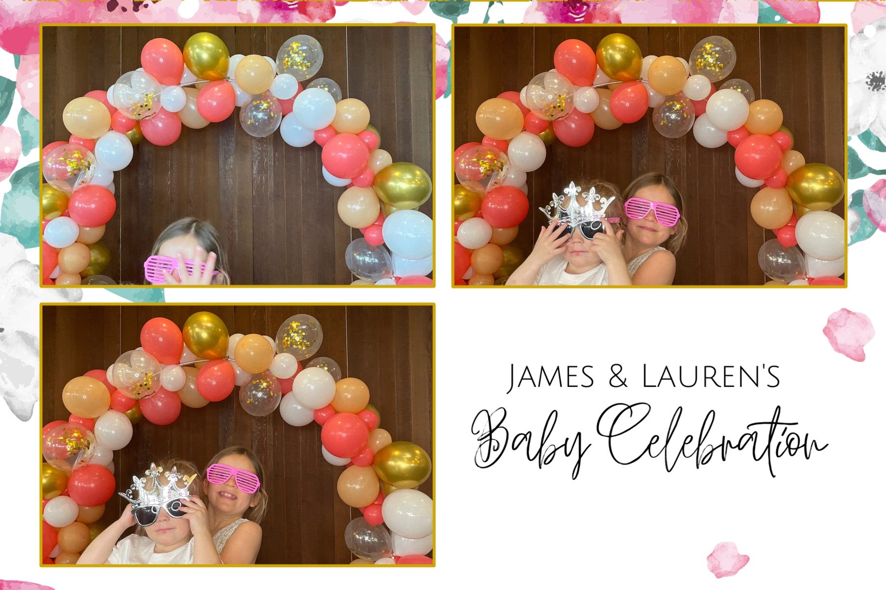 James and Lauren's Baby Celebration | View more photos from the event at gallery.photobooth.co.nz/u/SelfieCentral/James-and-Laurens-Baby-Celebration