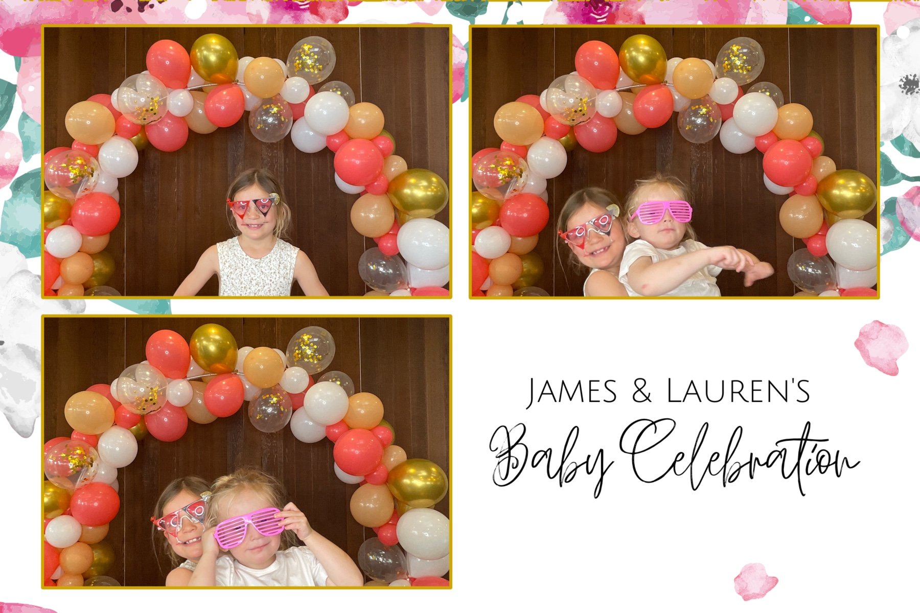 James and Lauren's Baby Celebration | View more photos from the event at gallery.photobooth.co.nz/u/SelfieCentral/James-and-Laurens-Baby-Celebration