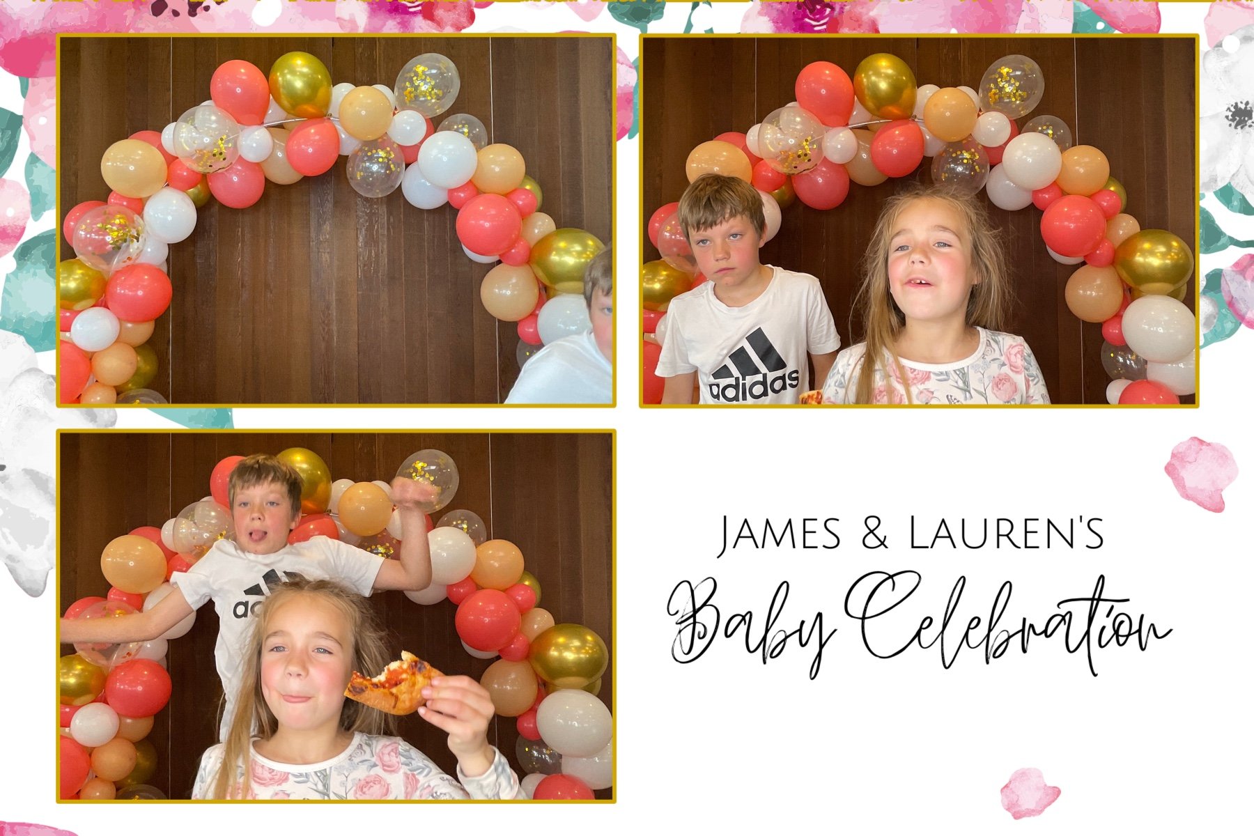 James and Lauren's Baby Celebration | View more photos from the event at gallery.photobooth.co.nz/u/SelfieCentral/James-and-Laurens-Baby-Celebration