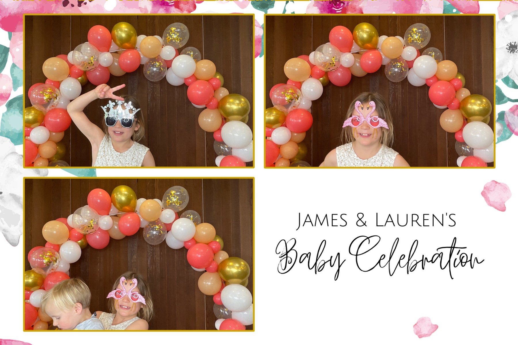 James and Lauren's Baby Celebration | View more photos from the event at gallery.photobooth.co.nz/u/SelfieCentral/James-and-Laurens-Baby-Celebration